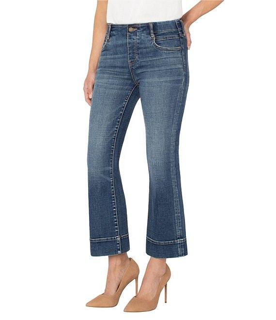 Liverpool Los Angeles Gia Stretch Denim Flare Leg Jeans Product Image