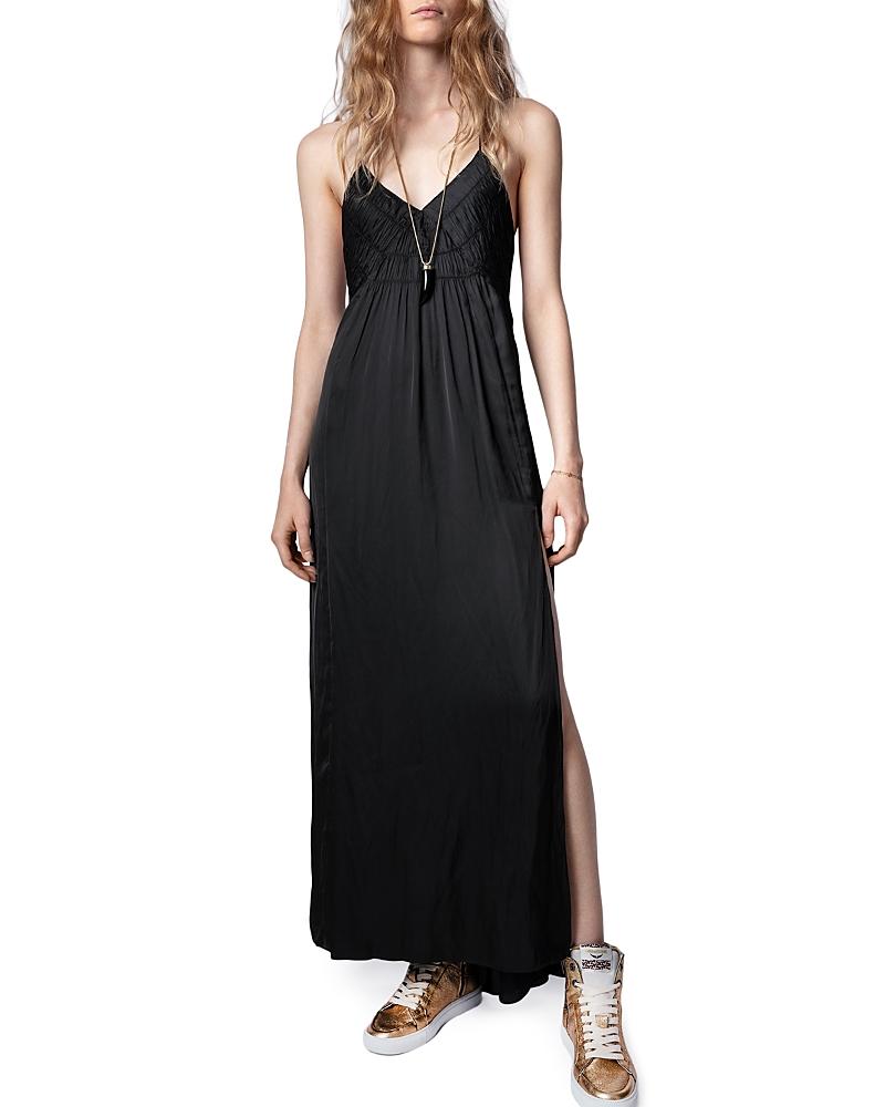Zadig & Voltaire Rayonne Satin Maxi Dress Product Image