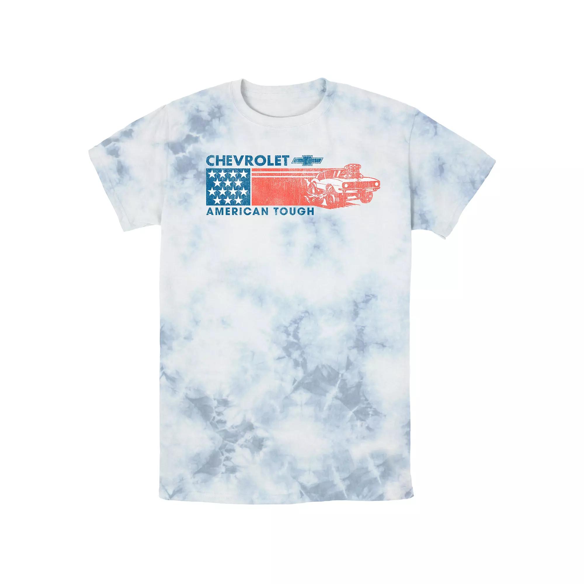 Men's Chevrolet American Tough Bombard Wash Graphic Tee,  Product Image