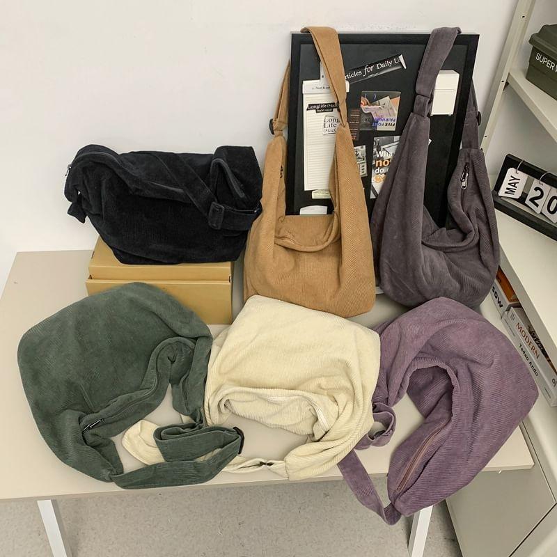 Corduroy Crossbody Bag Product Image