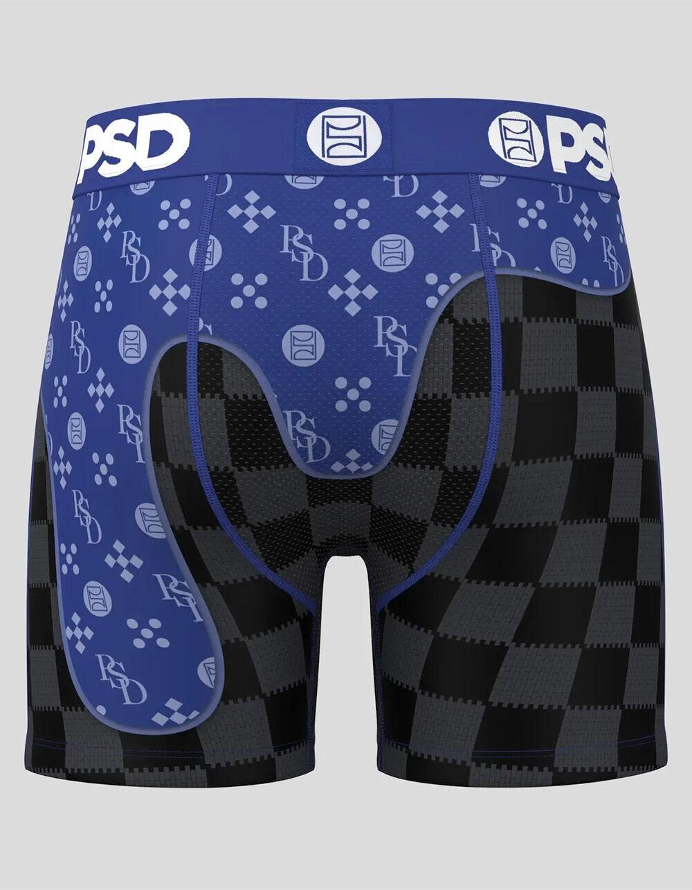 PSD Blueberry Luxe Mens Boxer Briefs - MULTI Product Image