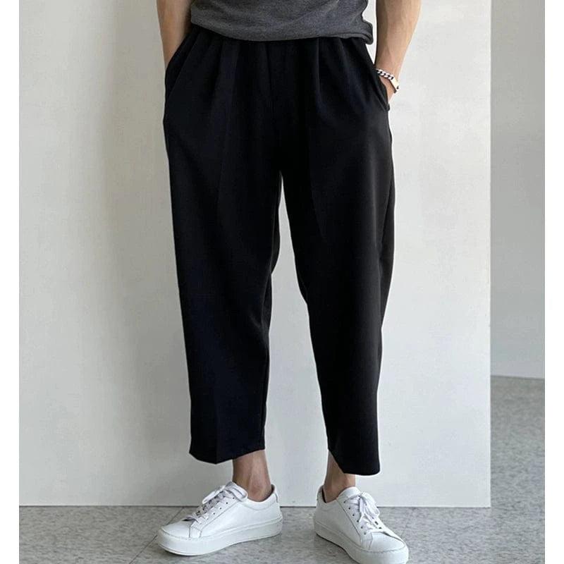 RT No. 18298 PLEATED CASUAL PANTS & SLIM SHORT SLEEVE Product Image