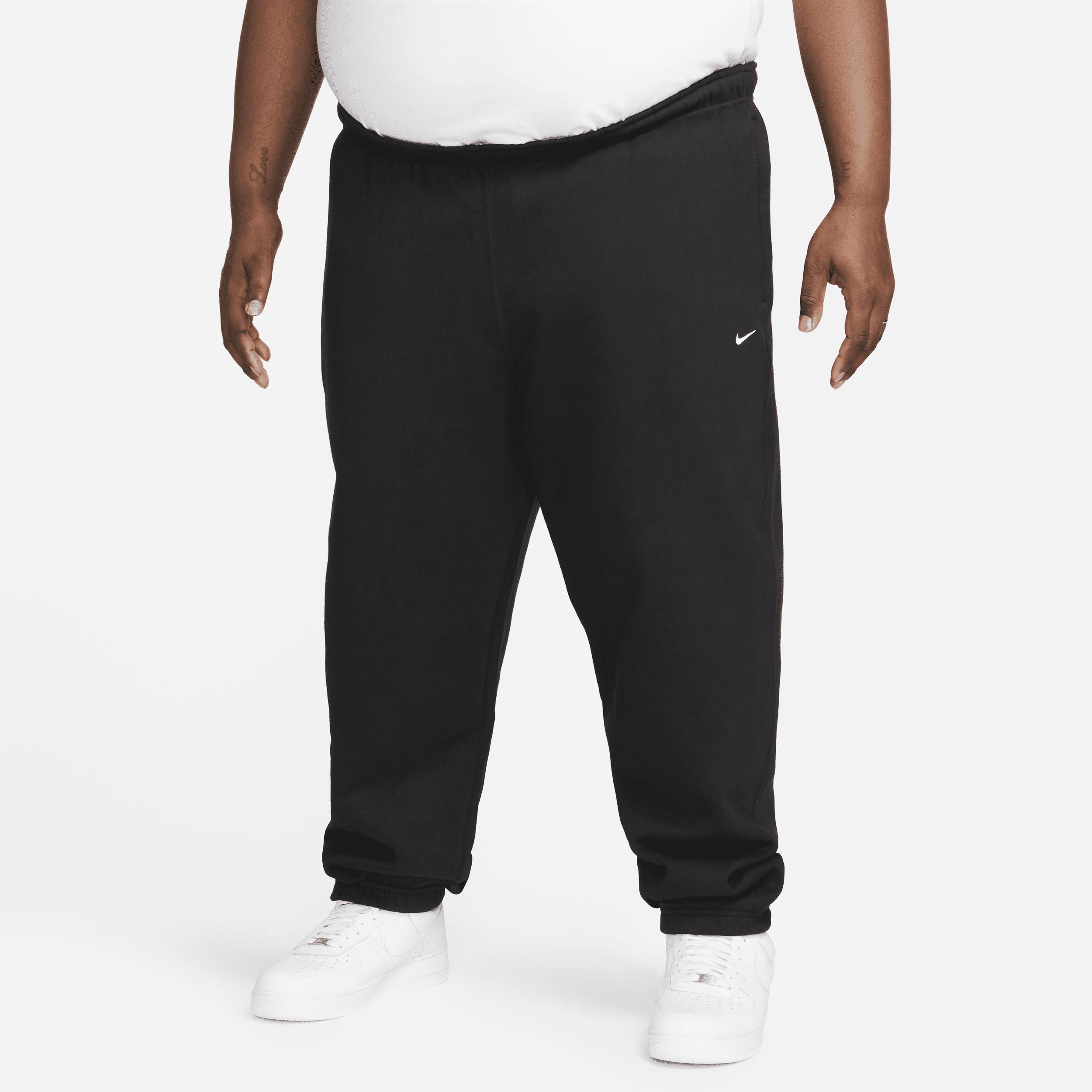Nike Mens Solo Swoosh Fleece Pants | DX1364-010 Product Image