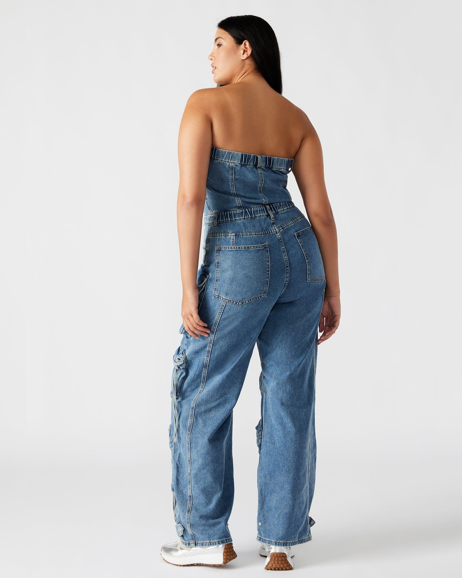 DUO DENIM JUMPSUIT Female Product Image