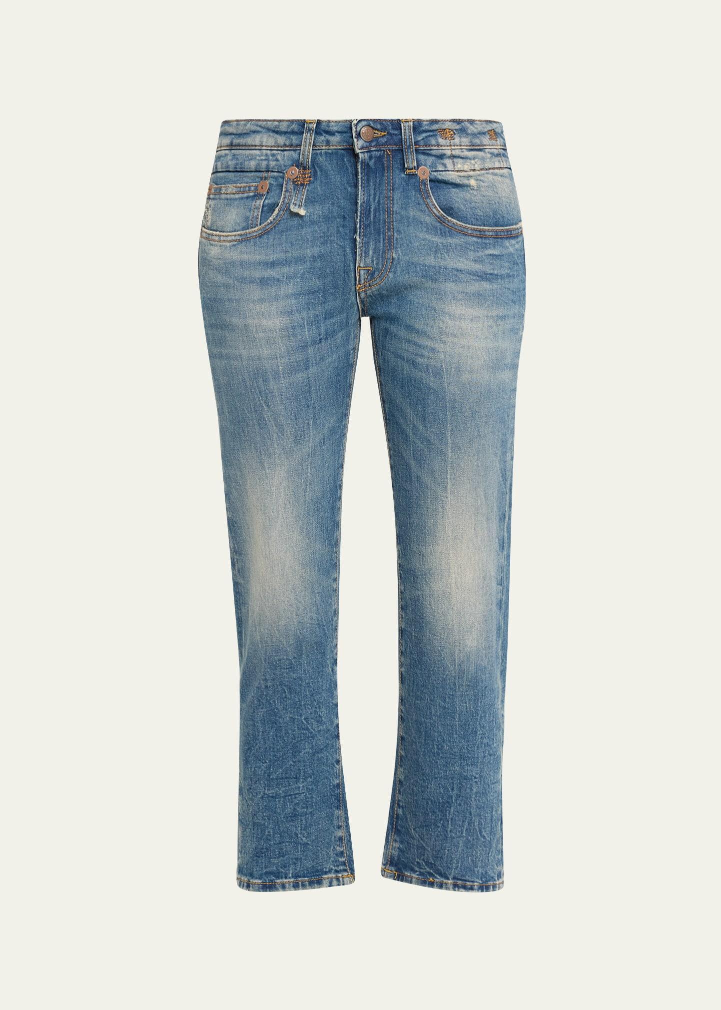 R13 Straight Leg Boy Jeans Product Image