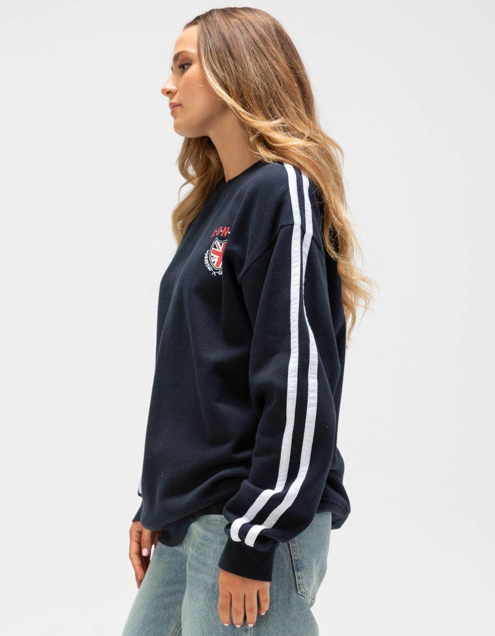 FIVESTAR GENERAL CO. London Womens Crewneck Sweatshirt - NAVY Product Image