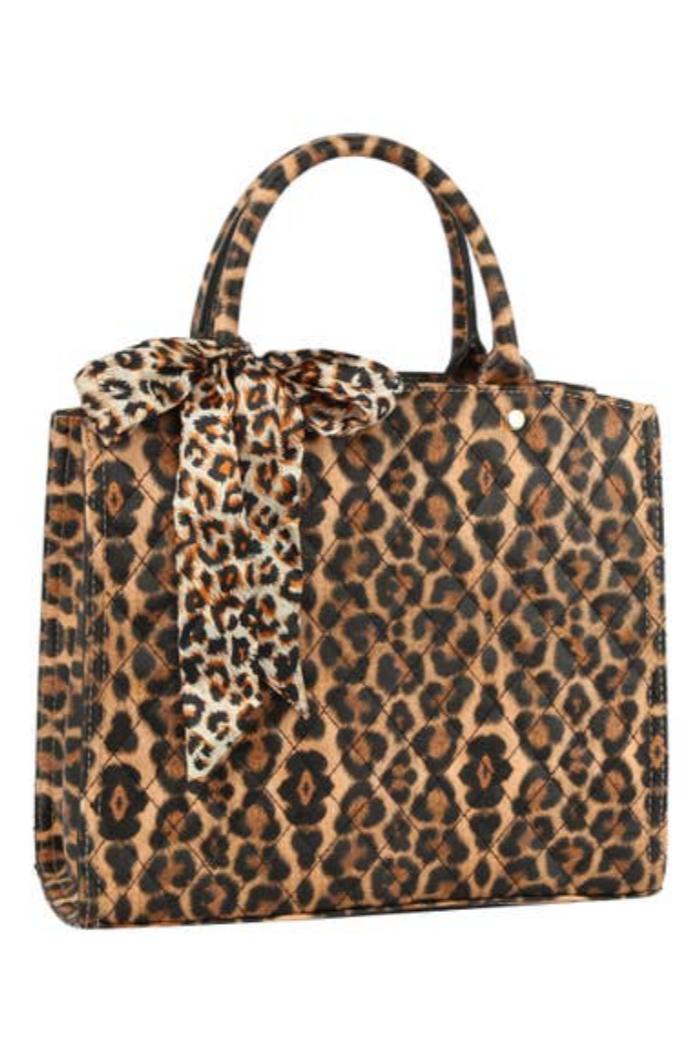 Fashion Double Compartment Quilted Satchel Product Image