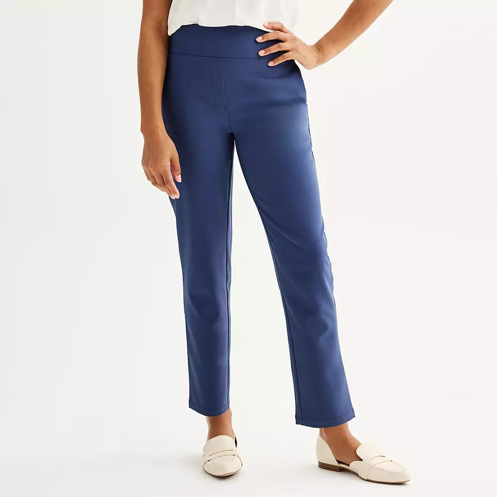 Petite Nine West Pull-On Ankle Pants, Women's,  Product Image