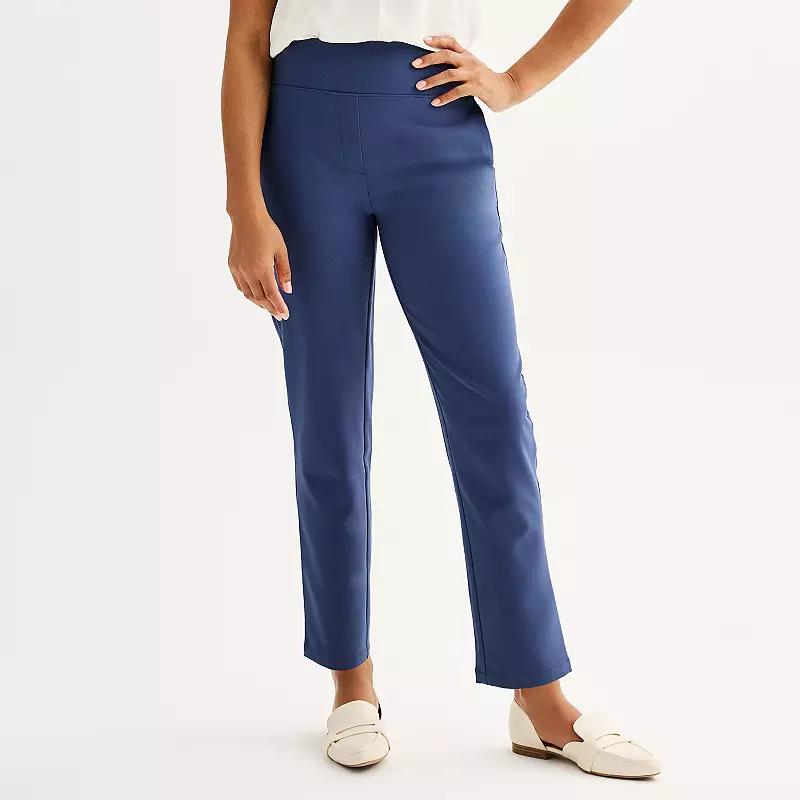 Petite Nine West Pull-On Ankle Pants, Women's,  Product Image