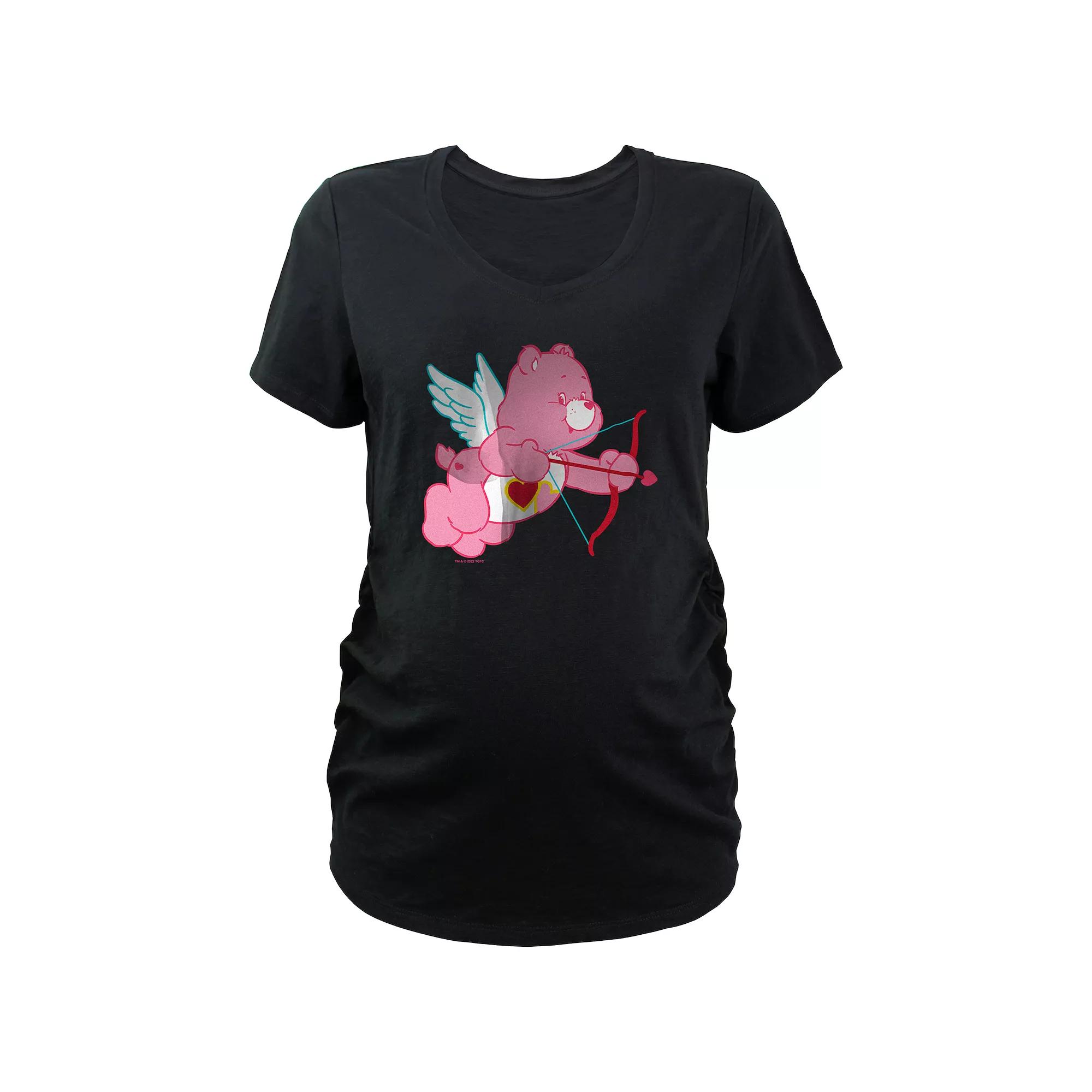 Maternity Care Bears Cupid Bear Short Sleeve Graphic Tee, Women's,  Product Image