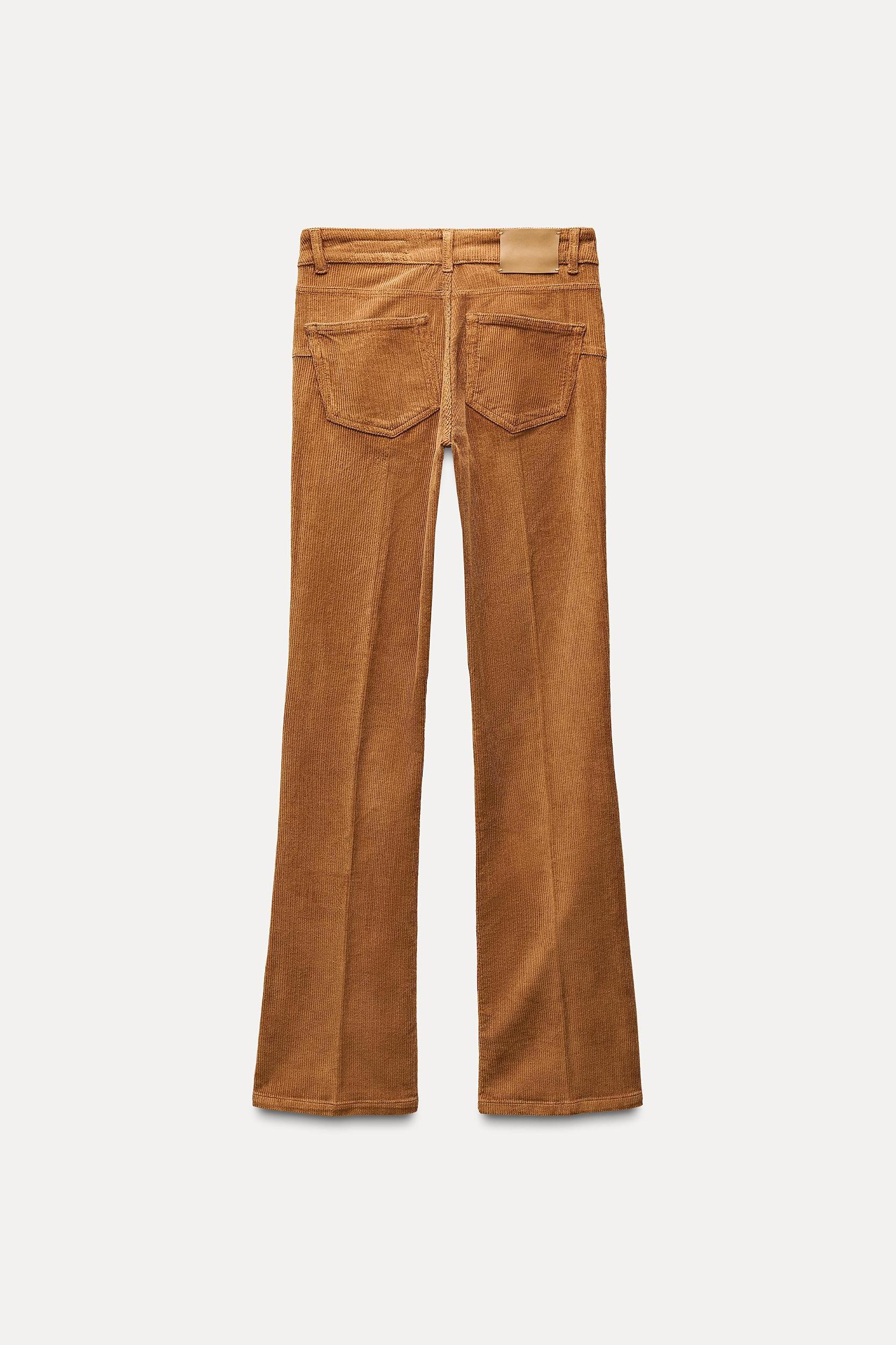 ZW COLLECTION CORDUROY FLARE PANTS Product Image
