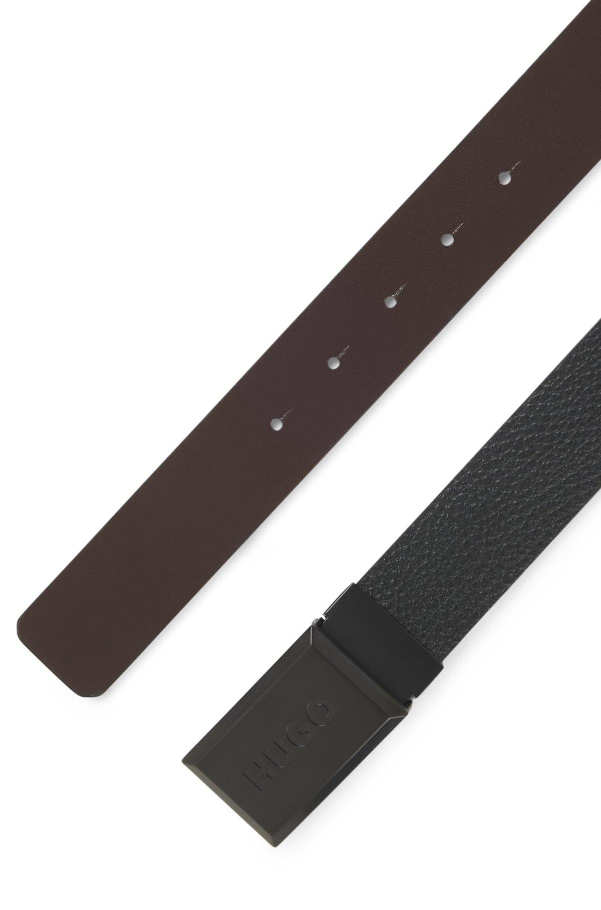 Reversible belt in Italian leather Product Image