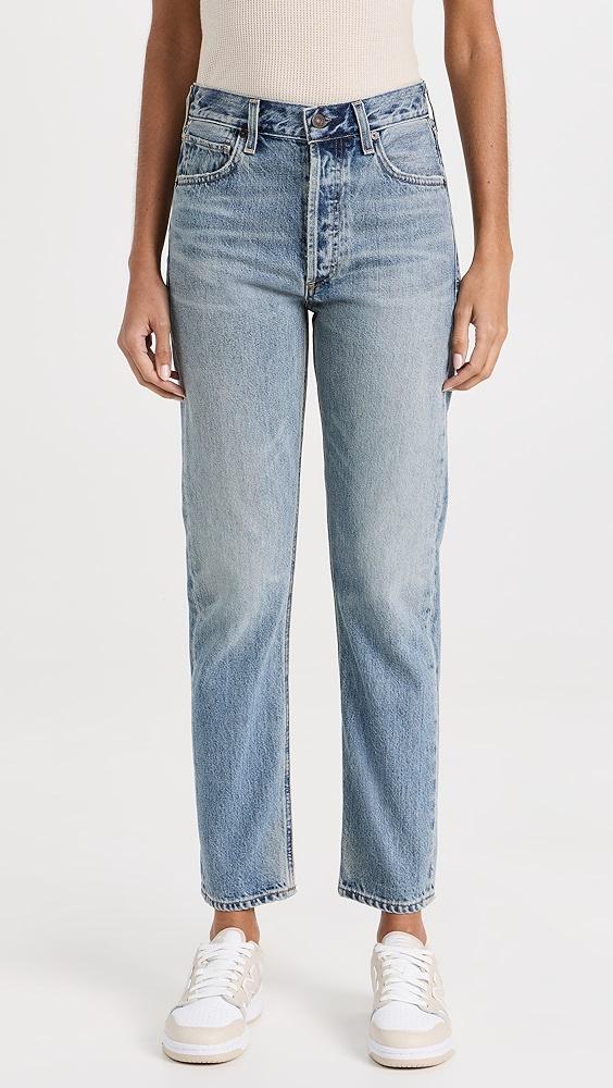 Citizens of Humanity Charlotte High Rise Straight Jeans Product Image