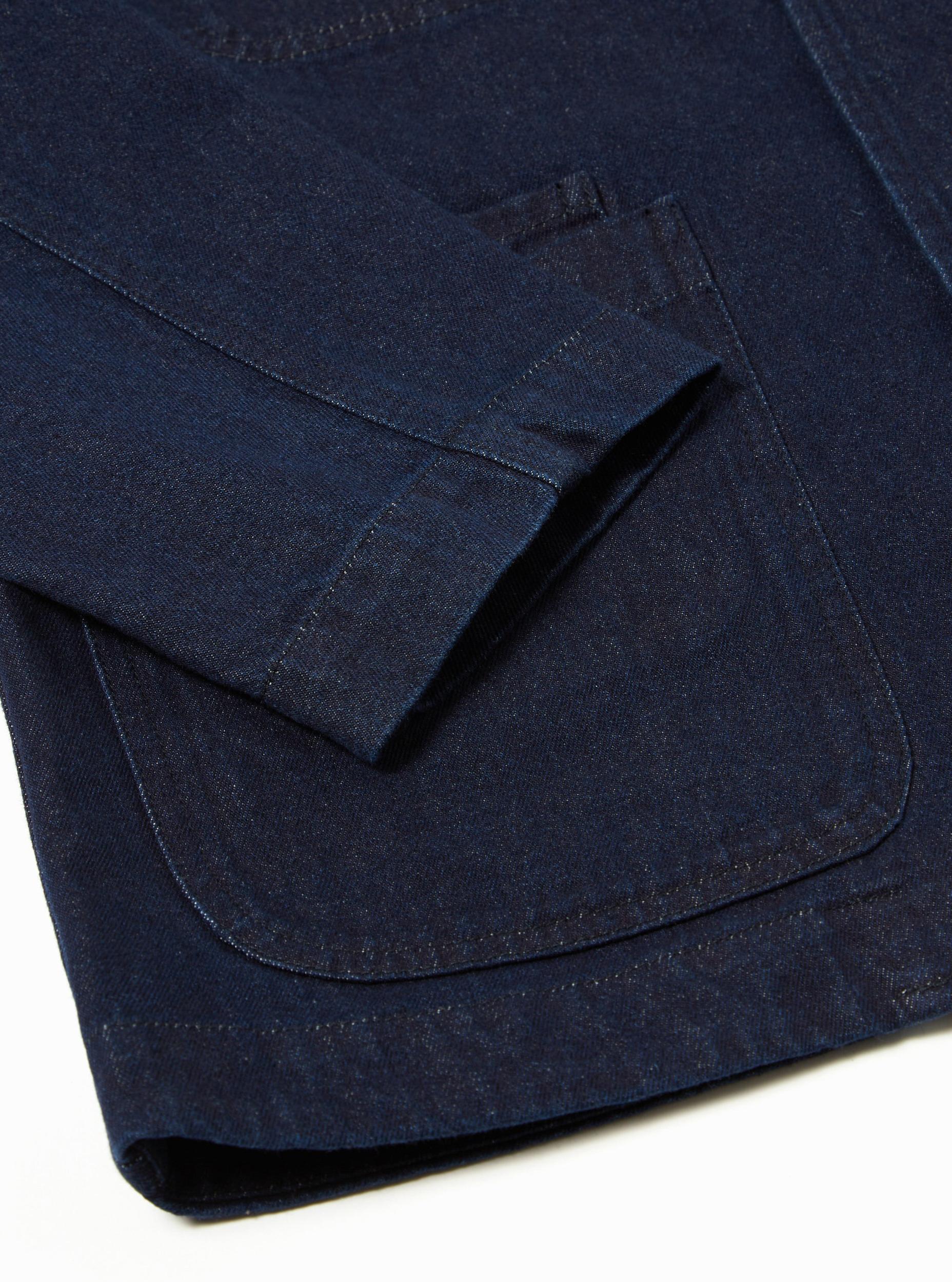 Universal Works Bakers Jacket in 11oz Indigo Denim Product Image