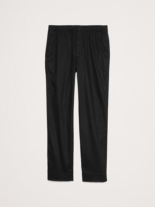 Italian Linen-Cotton Pull-On Pant Product Image