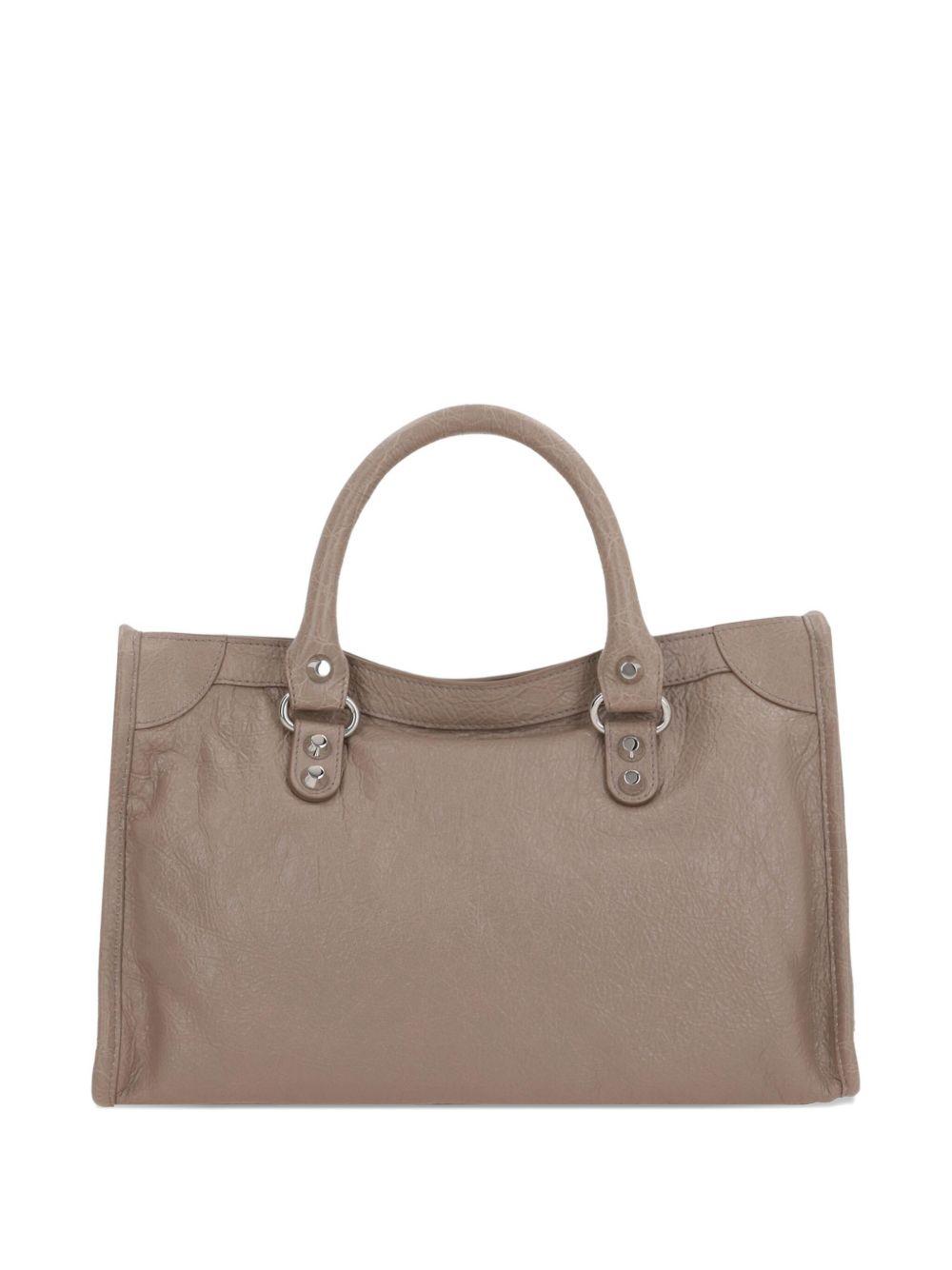 Le City leather studded handbag Product Image