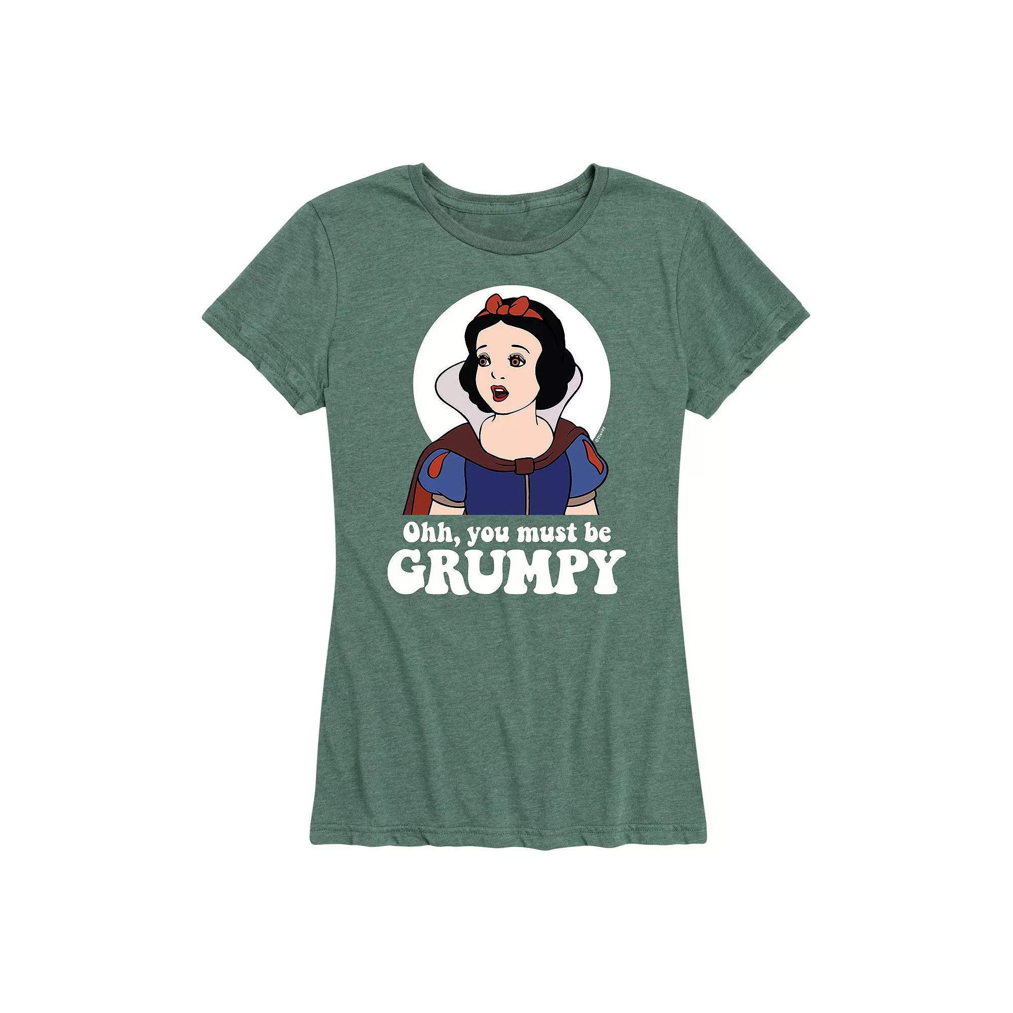 Disney Princess Snow White Women's Must Be Grumpy Graphic Tee, Girl's,  Product Image