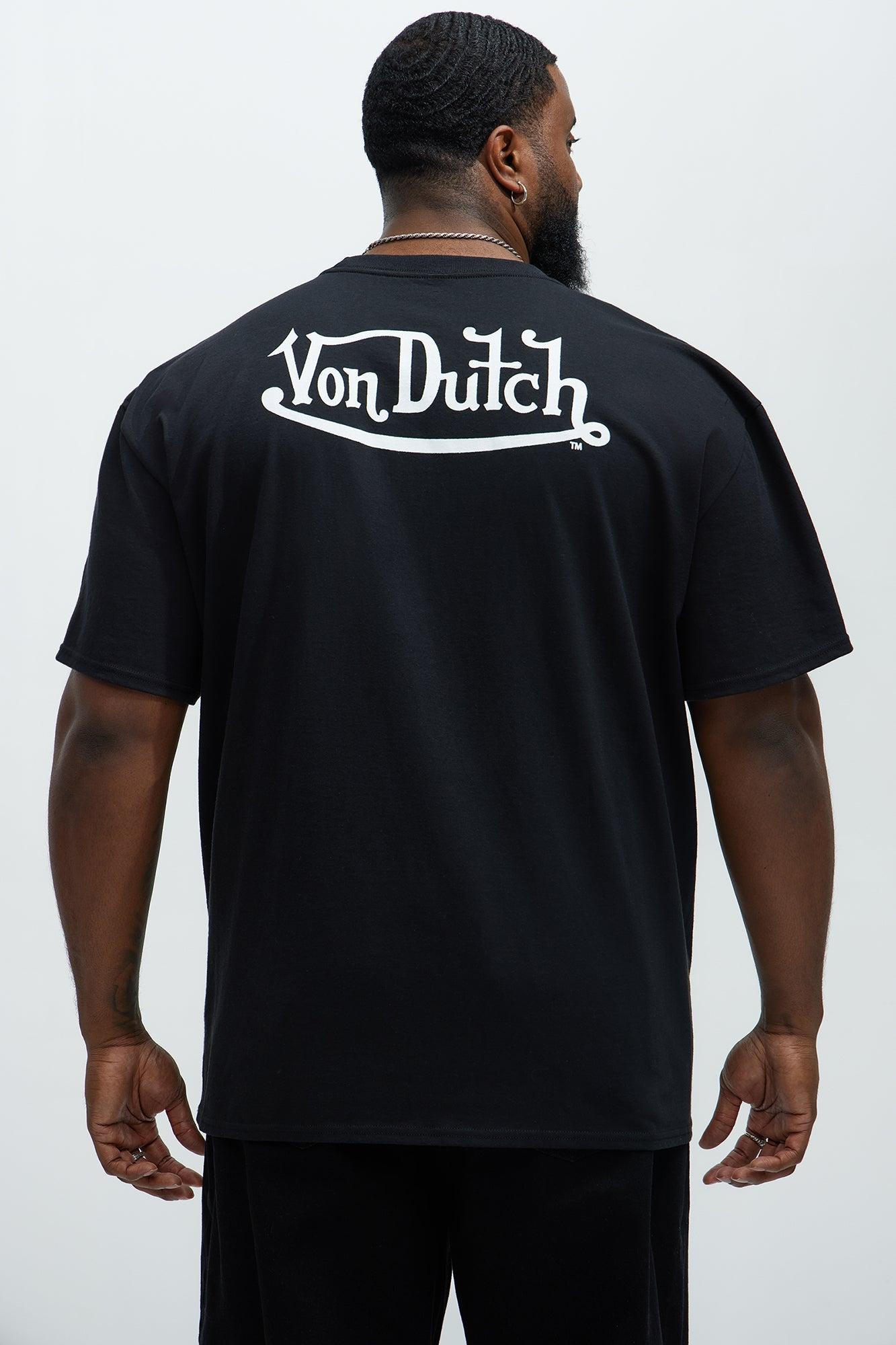 Von Dutch Flying Eyeball Short Sleeve Tee - Black Product Image