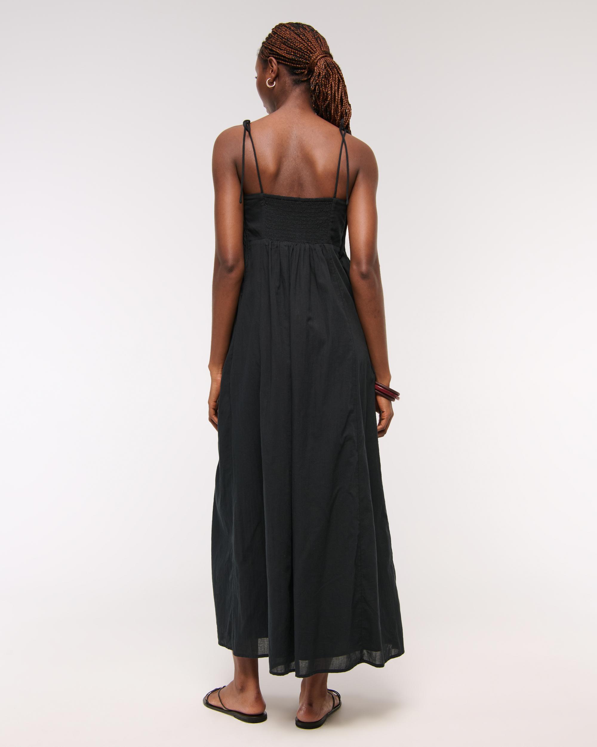 Pintuck Flowy Maxi Dress Product Image