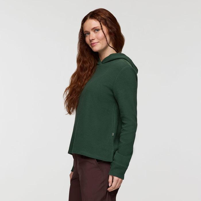 Atajo Long-Sleeve Waffle Hoodie - Women's Product Image