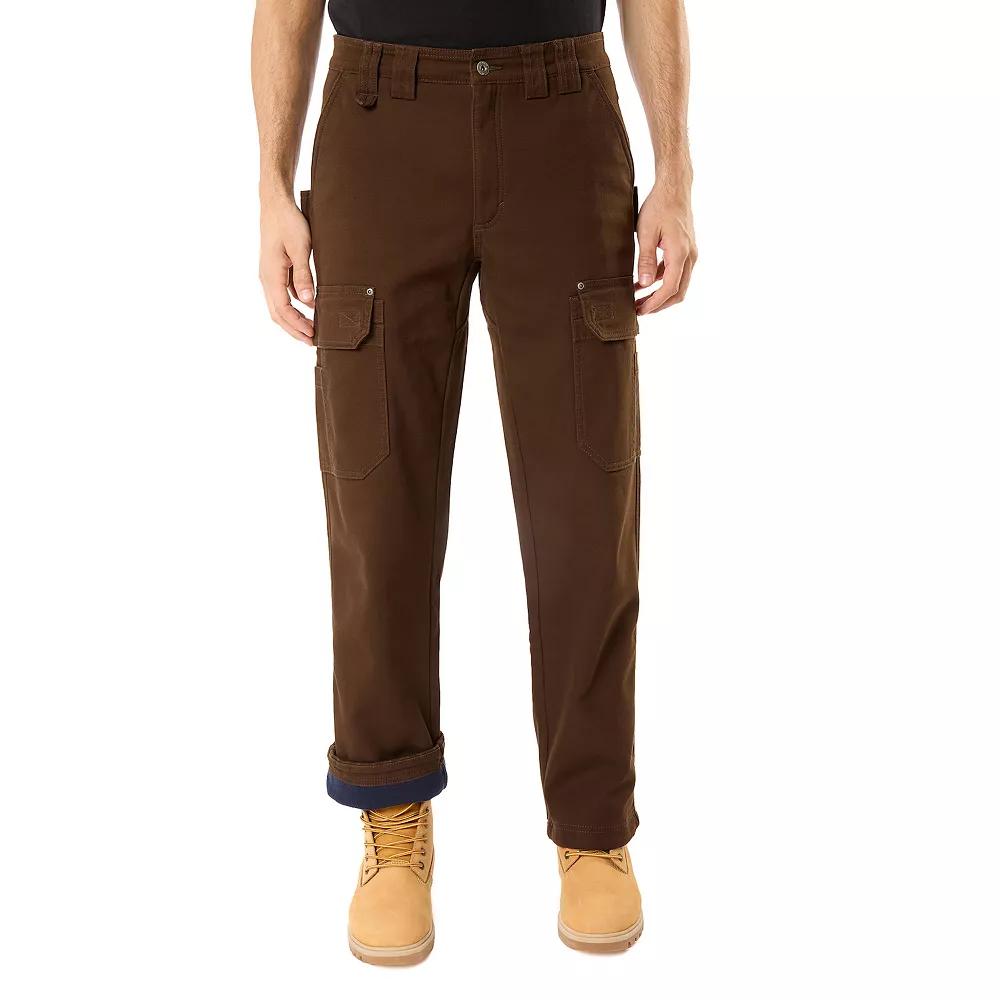 Mens Smith's Workwear Duck Canvas Gusset Utility Cargo Carpenter Pants, Men's,  Product Image