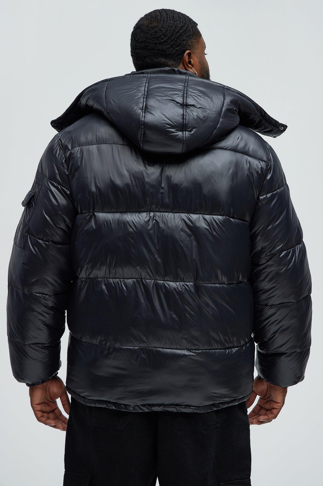 Nixer Puffer Jacket - Black Male Product Image