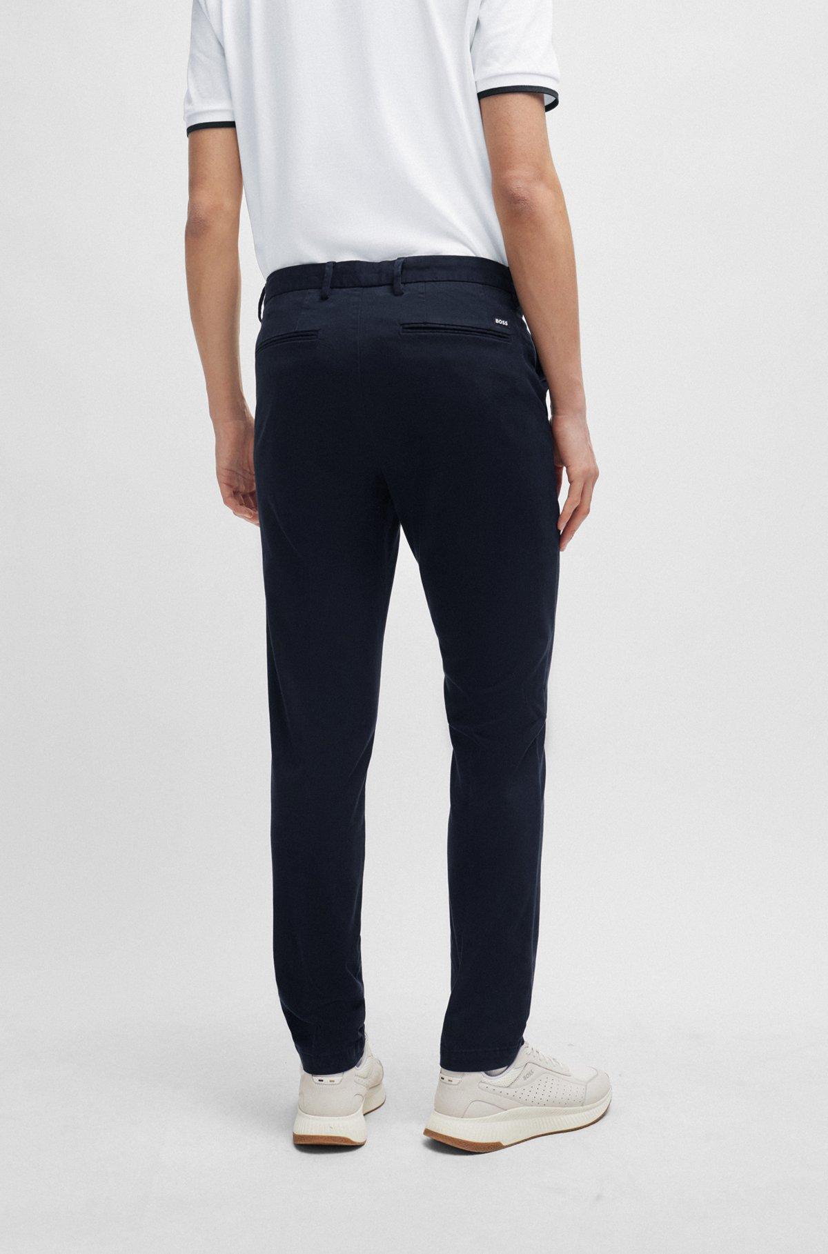 Slim-fit chinos in stretch-cotton gabardine Product Image