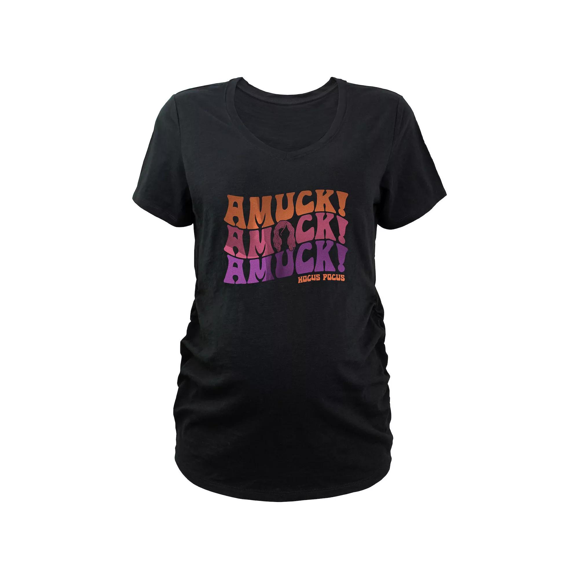 Disney's Hocus Pocus Amuck Amuck Amuck Maternity Graphic Tee, Women's,  Product Image