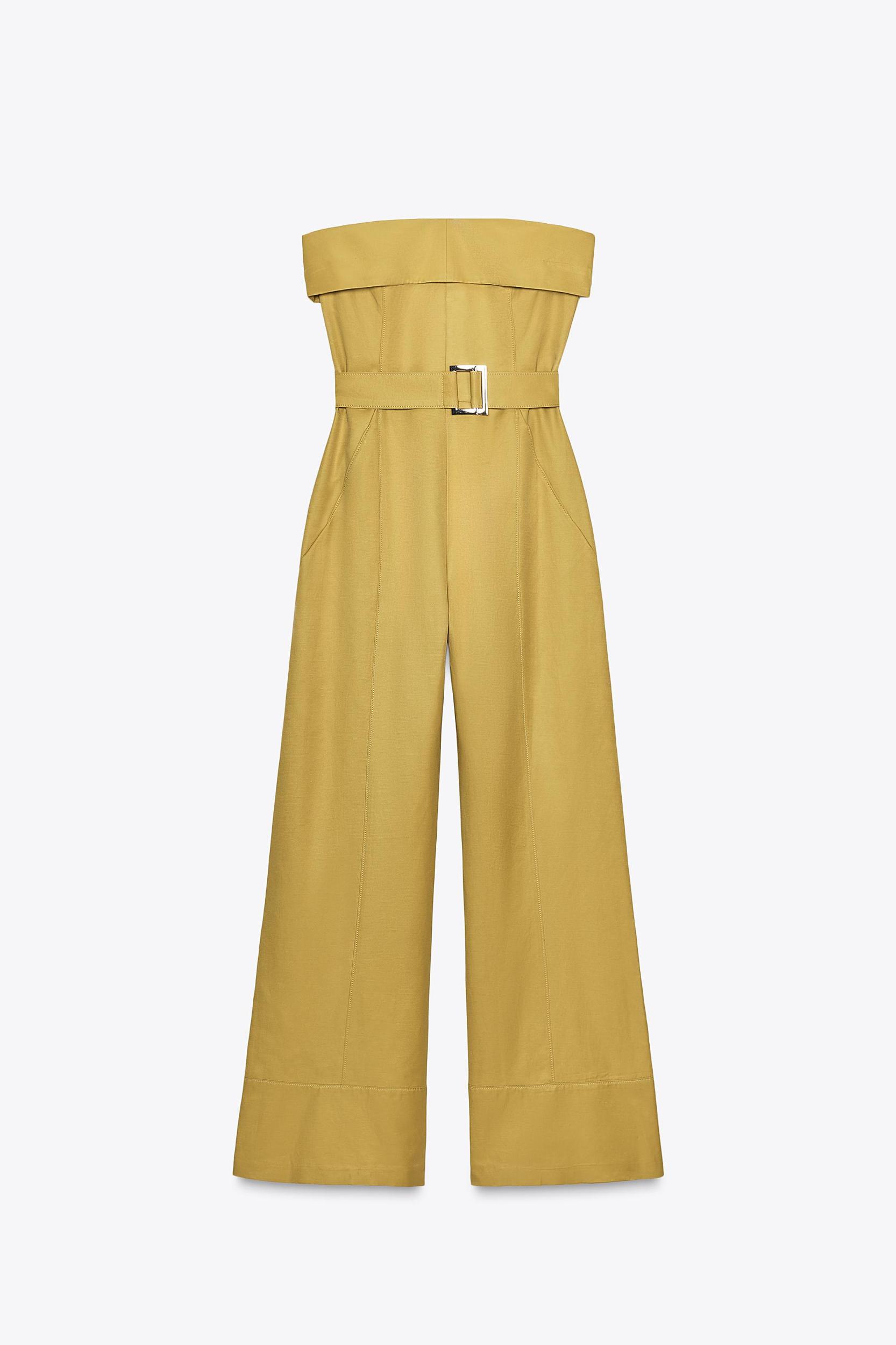STRAPLESS LONG JUMPSUIT Product Image