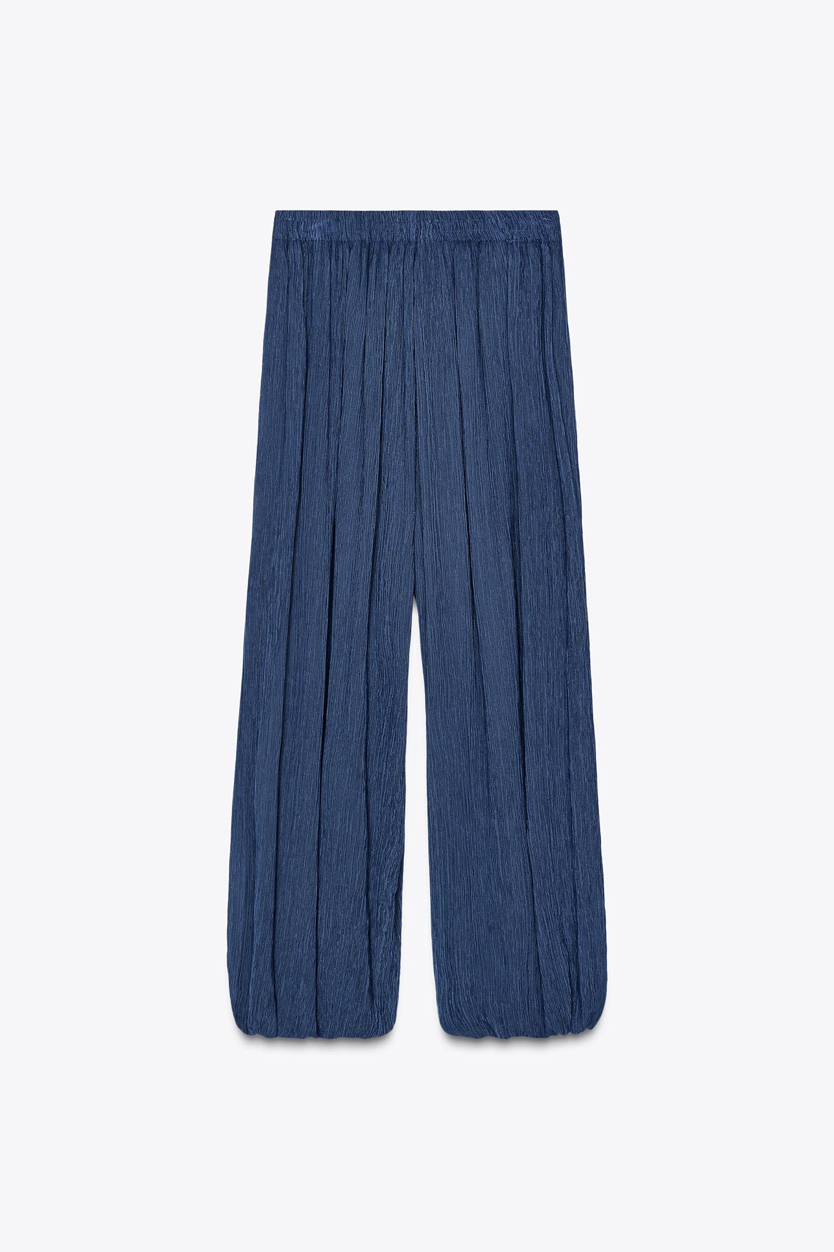 TEXTURED BALLOON PANTS Product Image