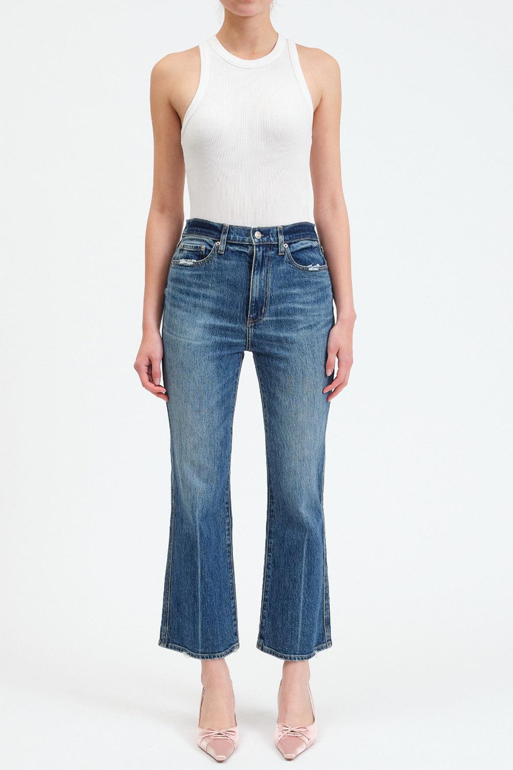 Soho High Rise Ankle Flare Product Image