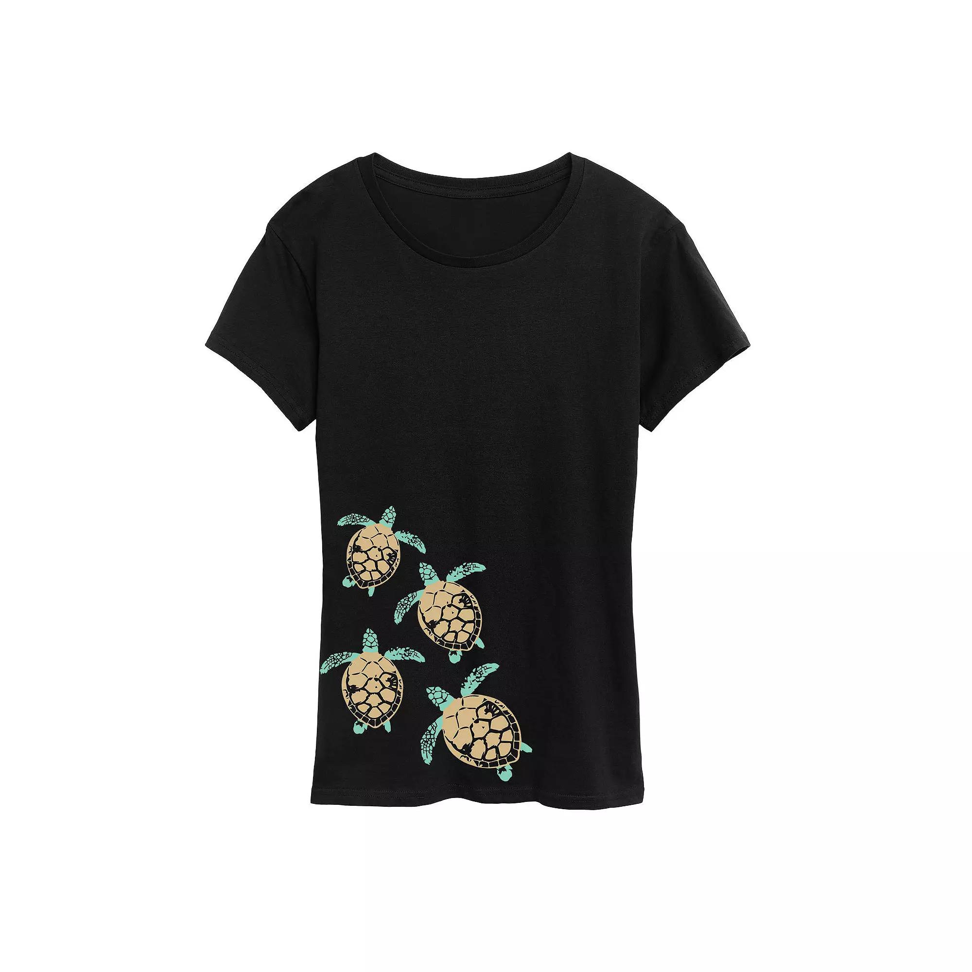 Plus Baby Turtle Trail Graphic Tee, Women's,  Product Image