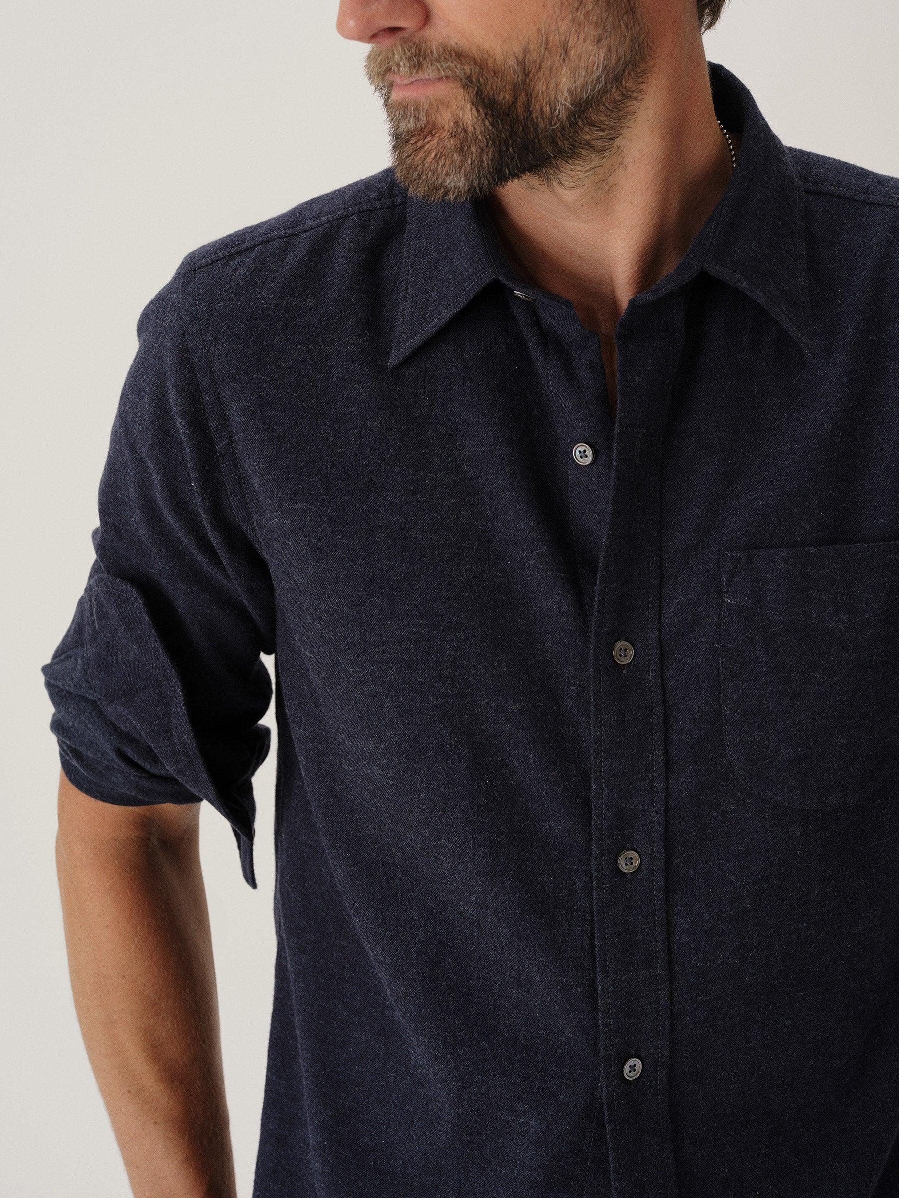 Heather Stormsea Pacific Twill One Pocket Shirt Product Image