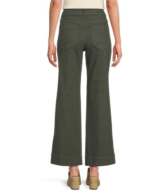 NYDJ Mia Stretch Denim High Rise Ankle Palazzo Jeans Product Image