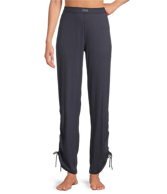UGG Vyanna Ribbed Knit High Rise Adjustable Coordinating Tie Lounge Pants Product Image