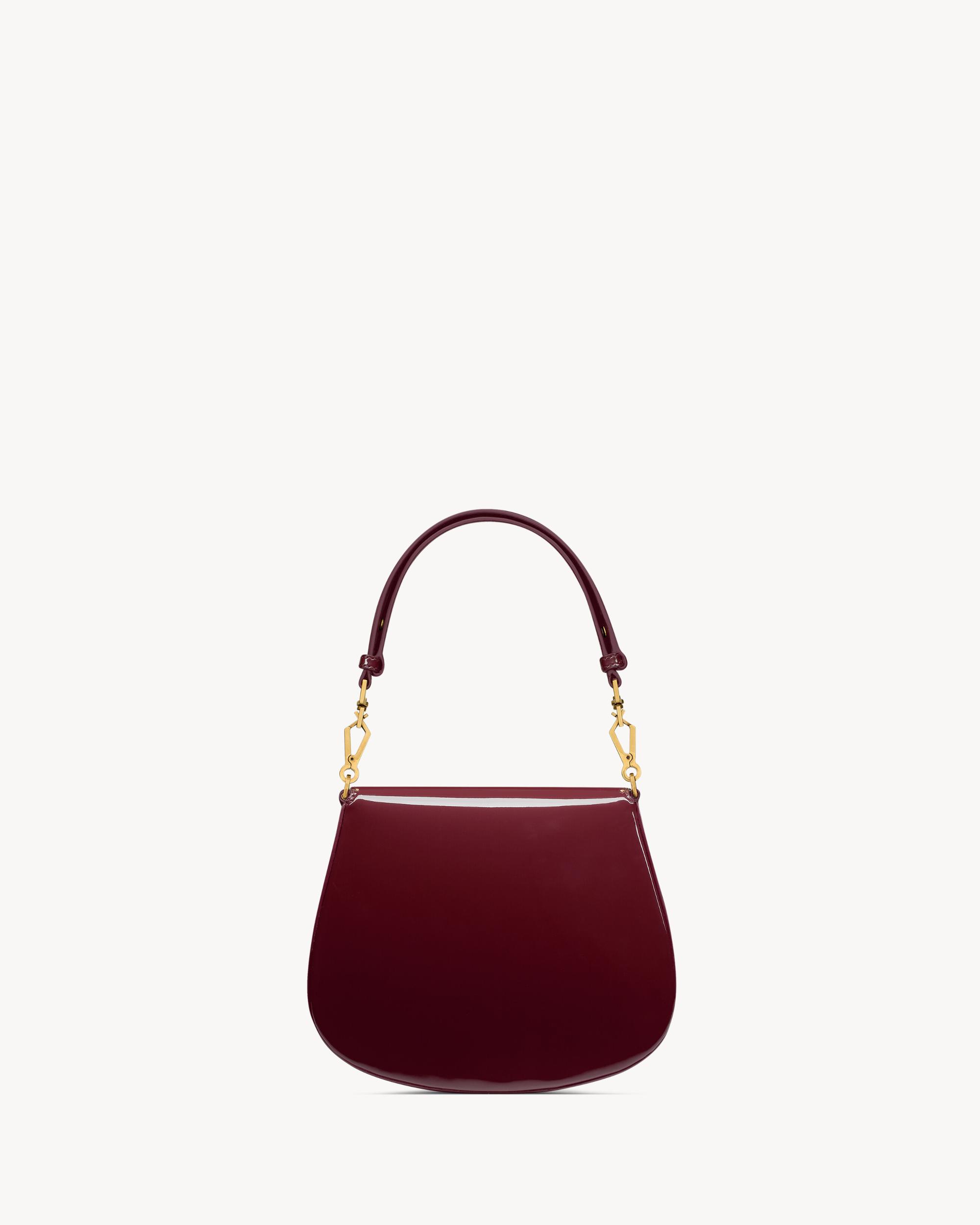 Mini VOLTAIRE TOP HANDLE bag in patent leather Product Image