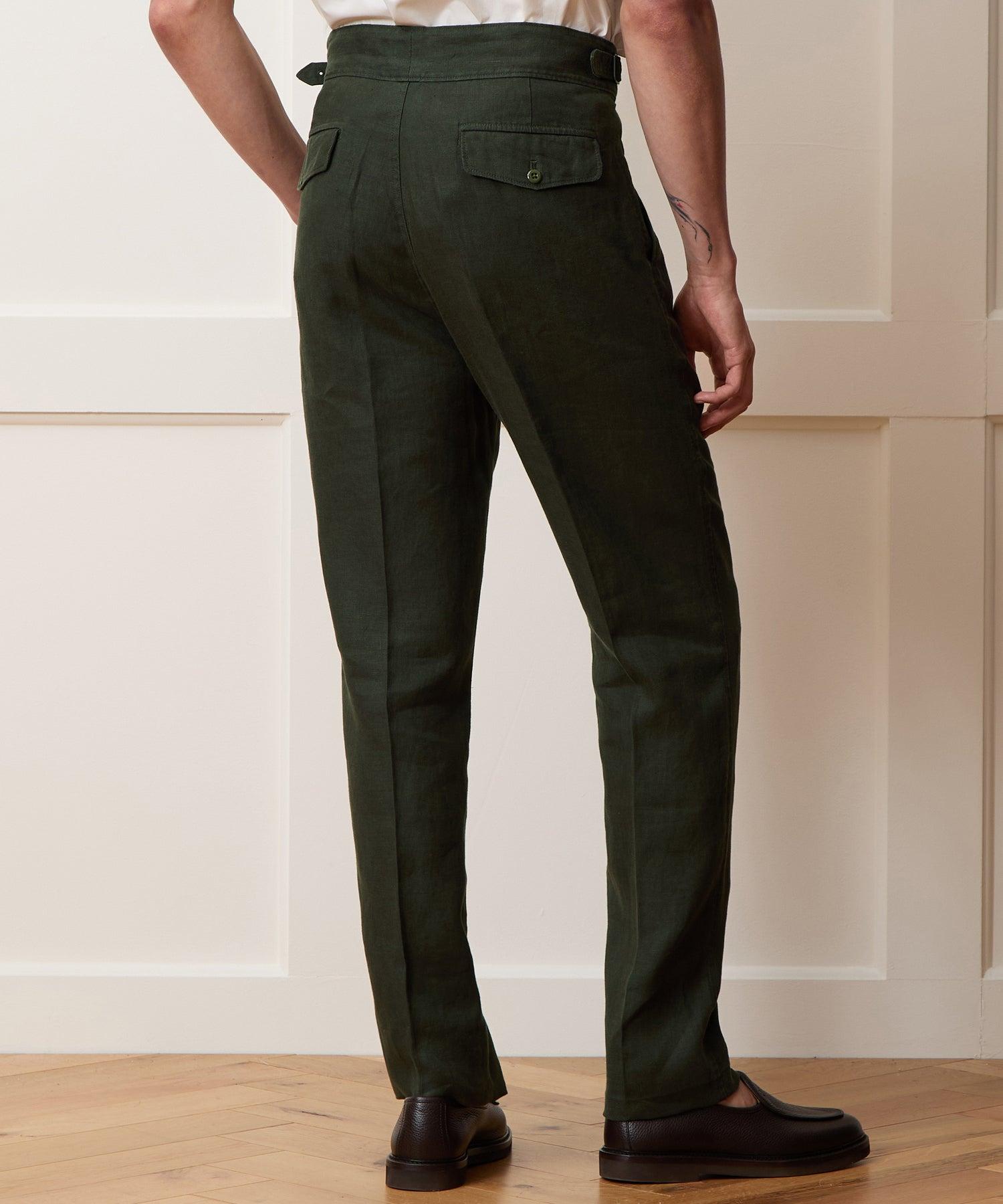 Linen Gurkha Trouser Product Image