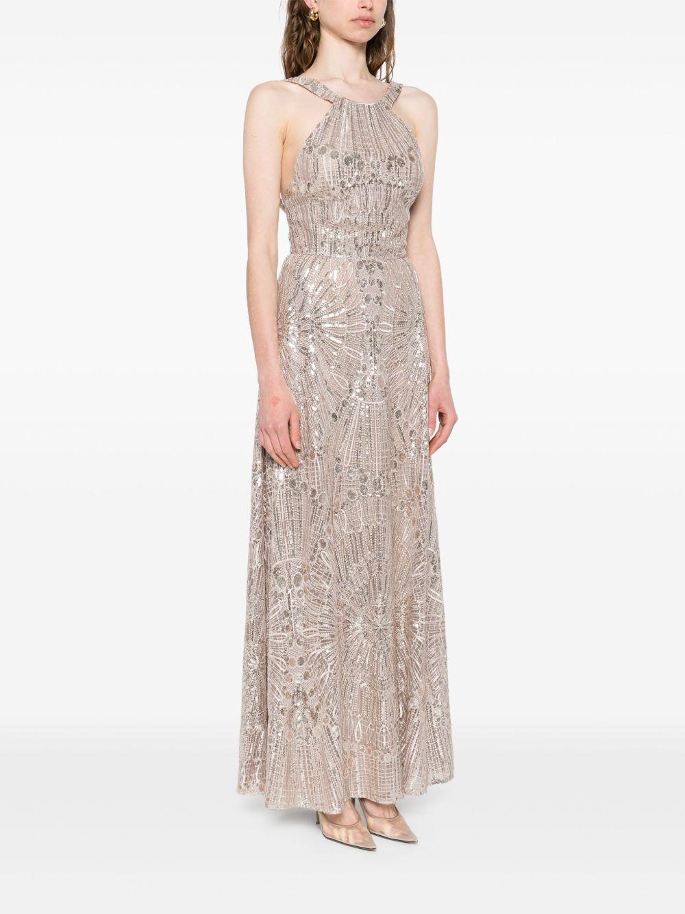 sequin-embellished maxi dress Product Image
