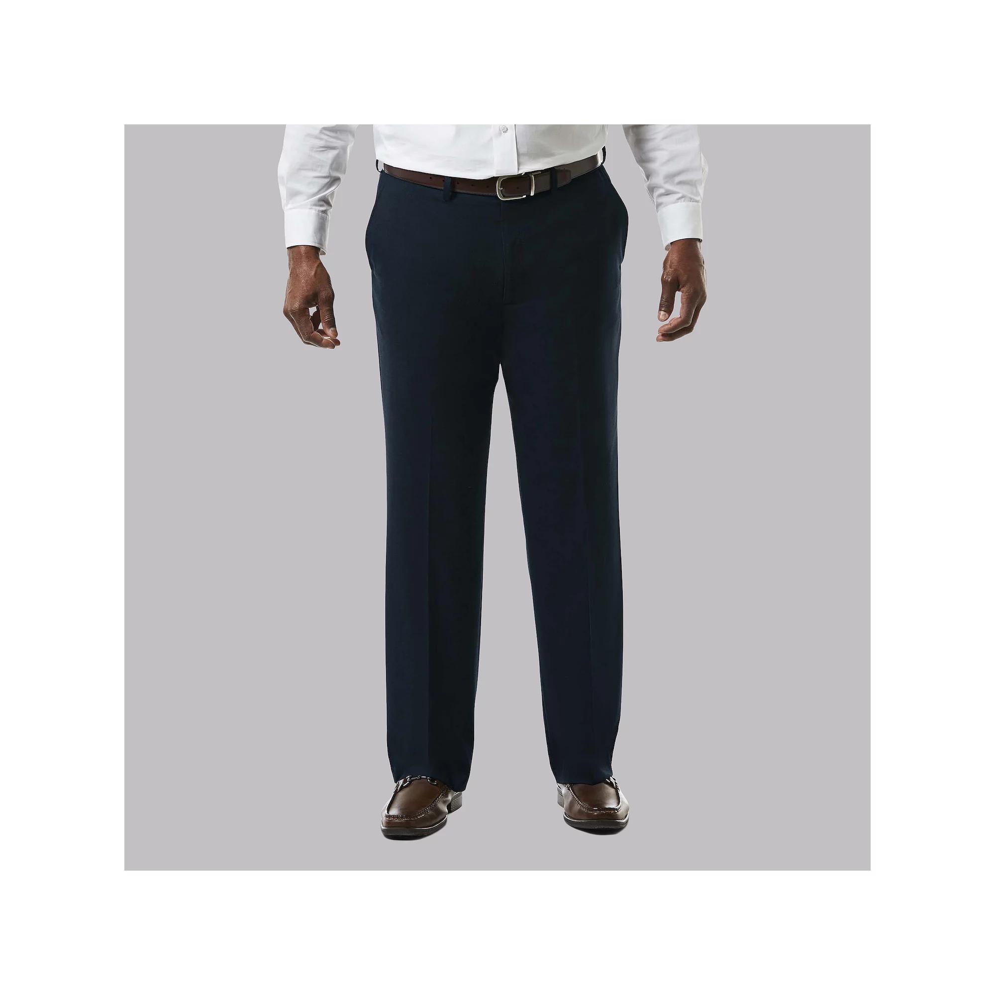 Big & Tall J.M. Haggar Premium Classic-Fit Sharkskin Stretch Flat-Front Suit Pants, Men's,  Product Image