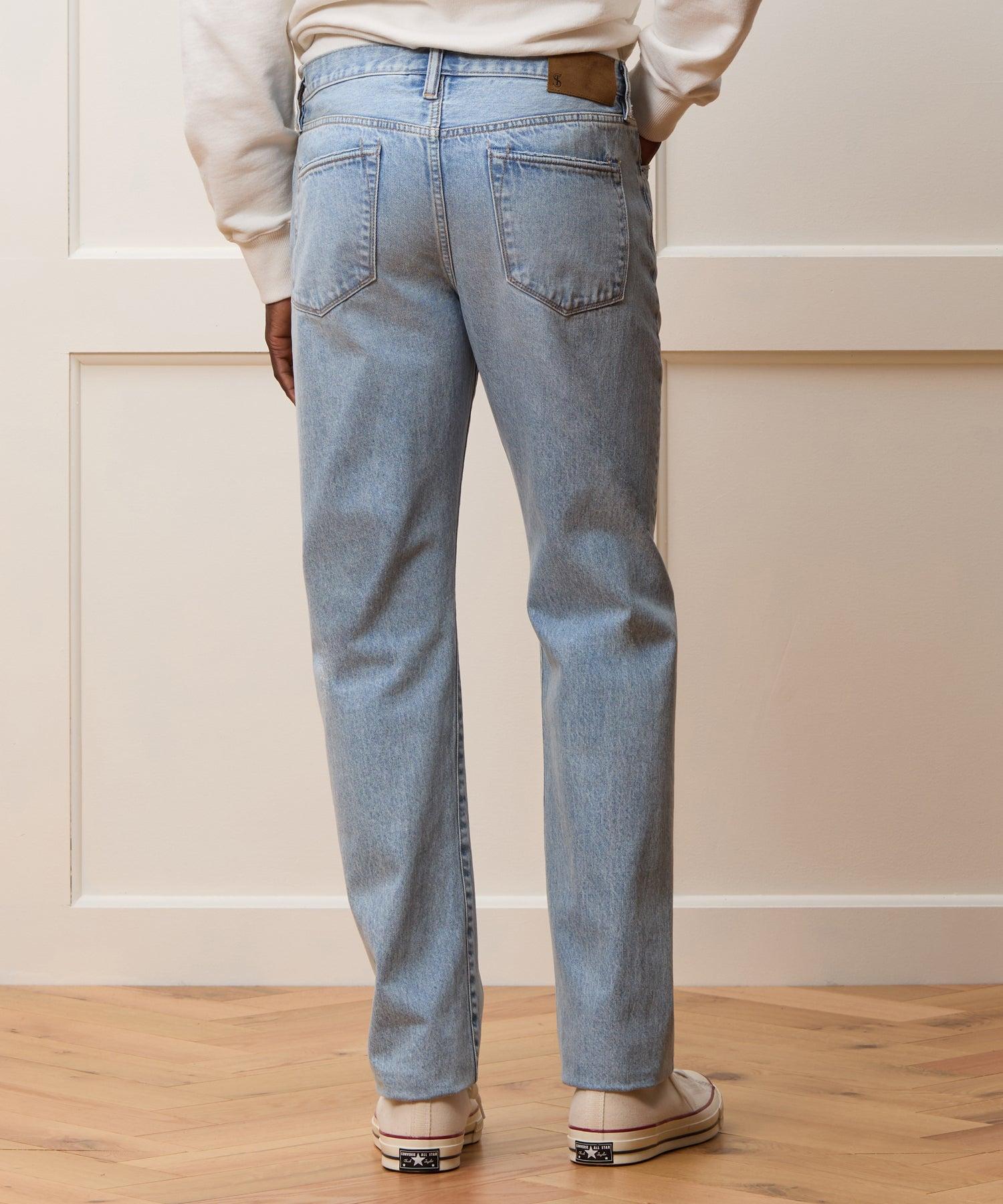 Straight Fit Selvedge Jean Product Image