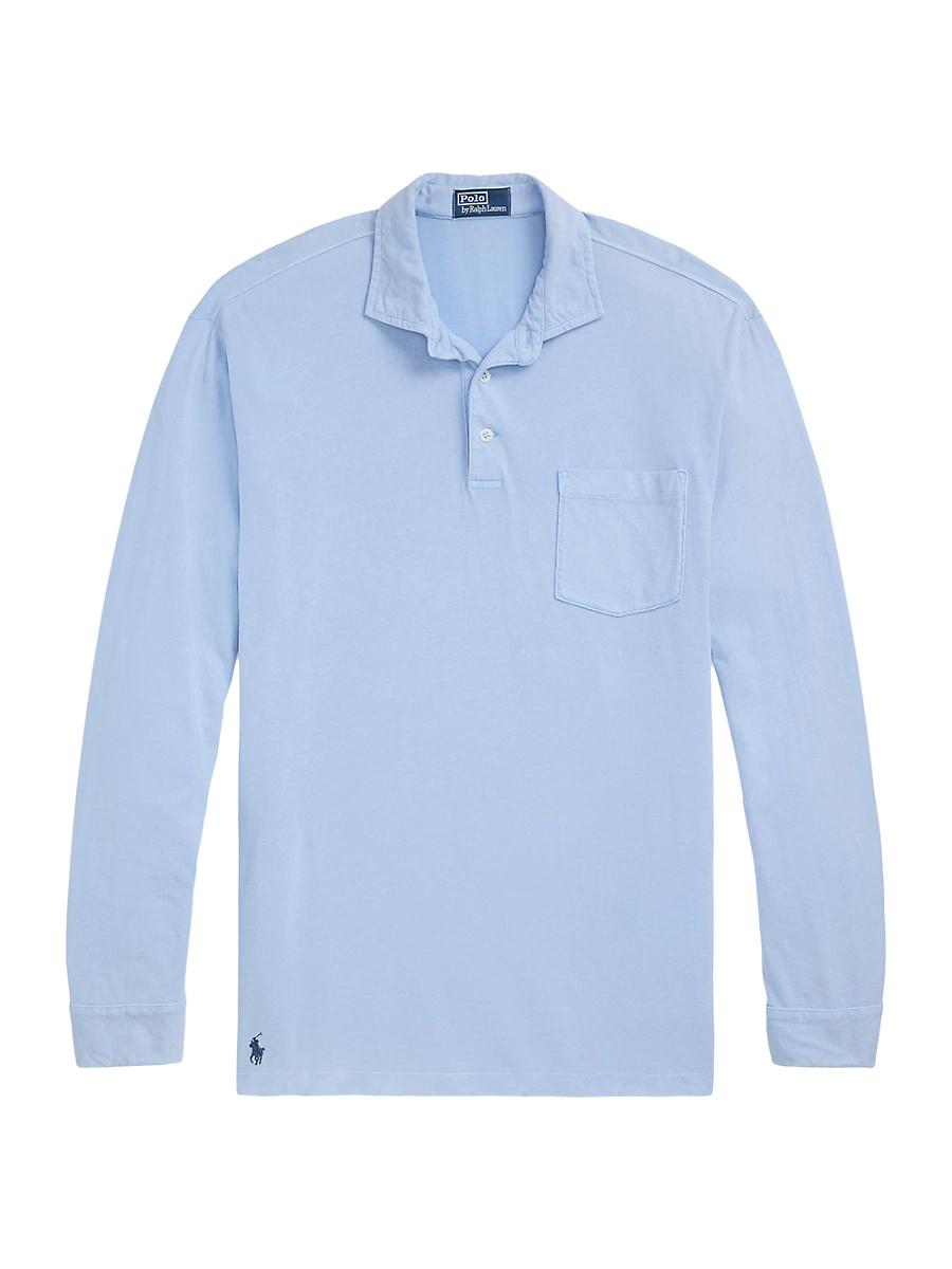 Mens Cotton Polo Shirt Product Image