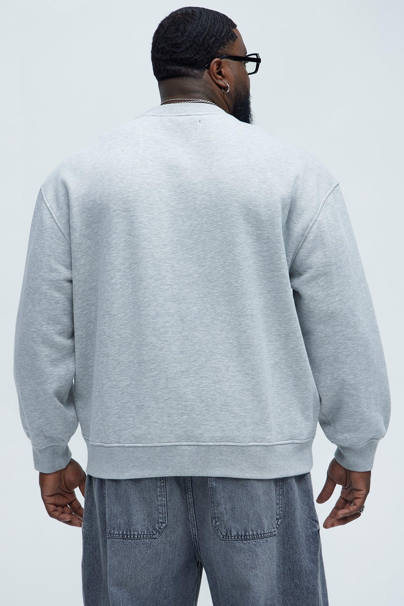 Tyson Mojave Desert Crewneck Sweatshirt - Heather Grey Product Image