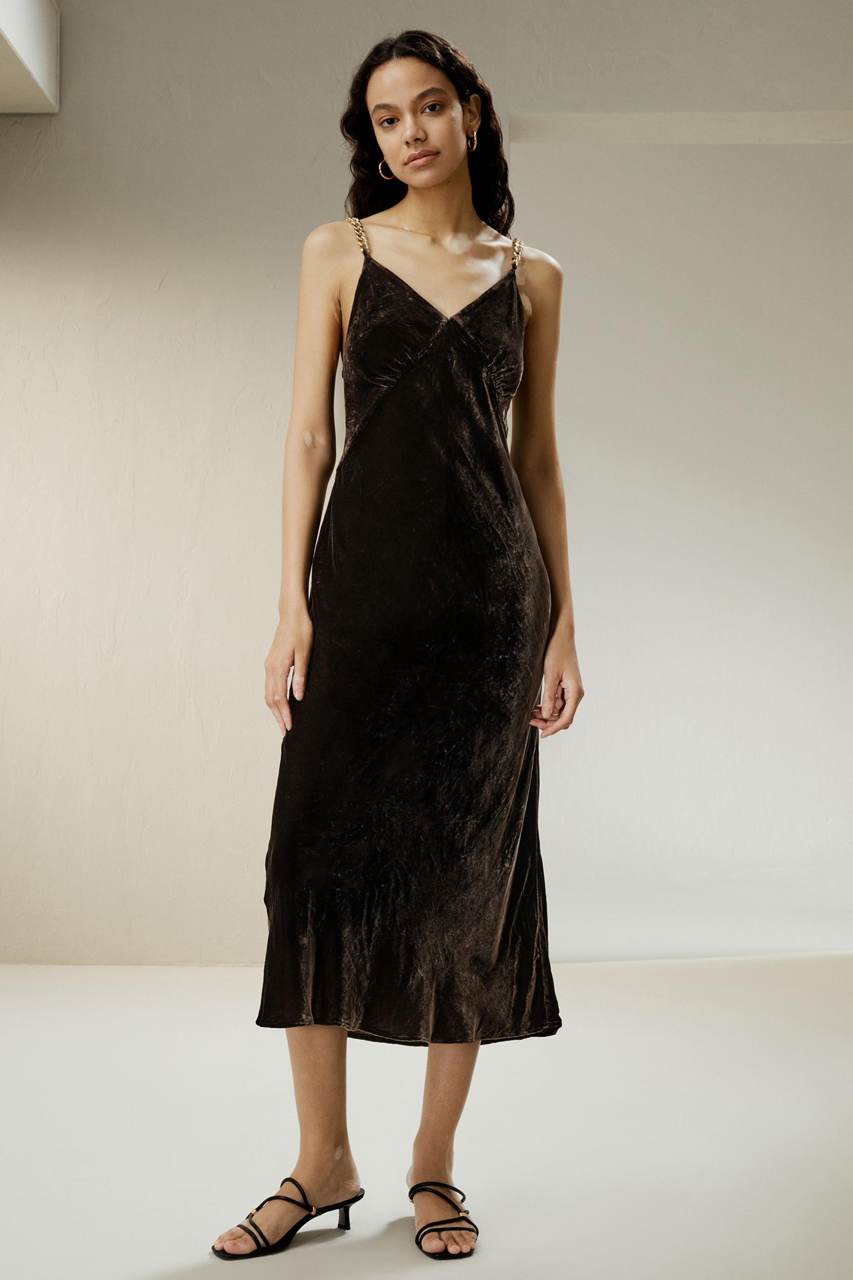 Brenna Velvet Dress Product Image