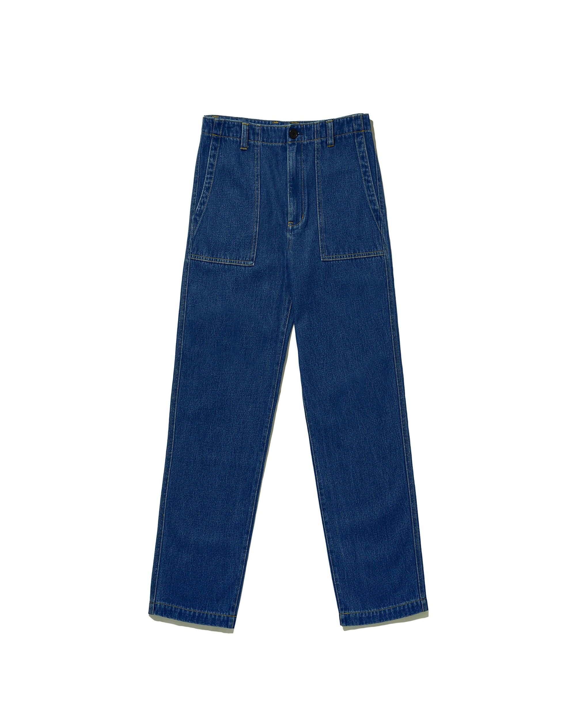 The Denim City Pants - Dark Denim Female Product Image