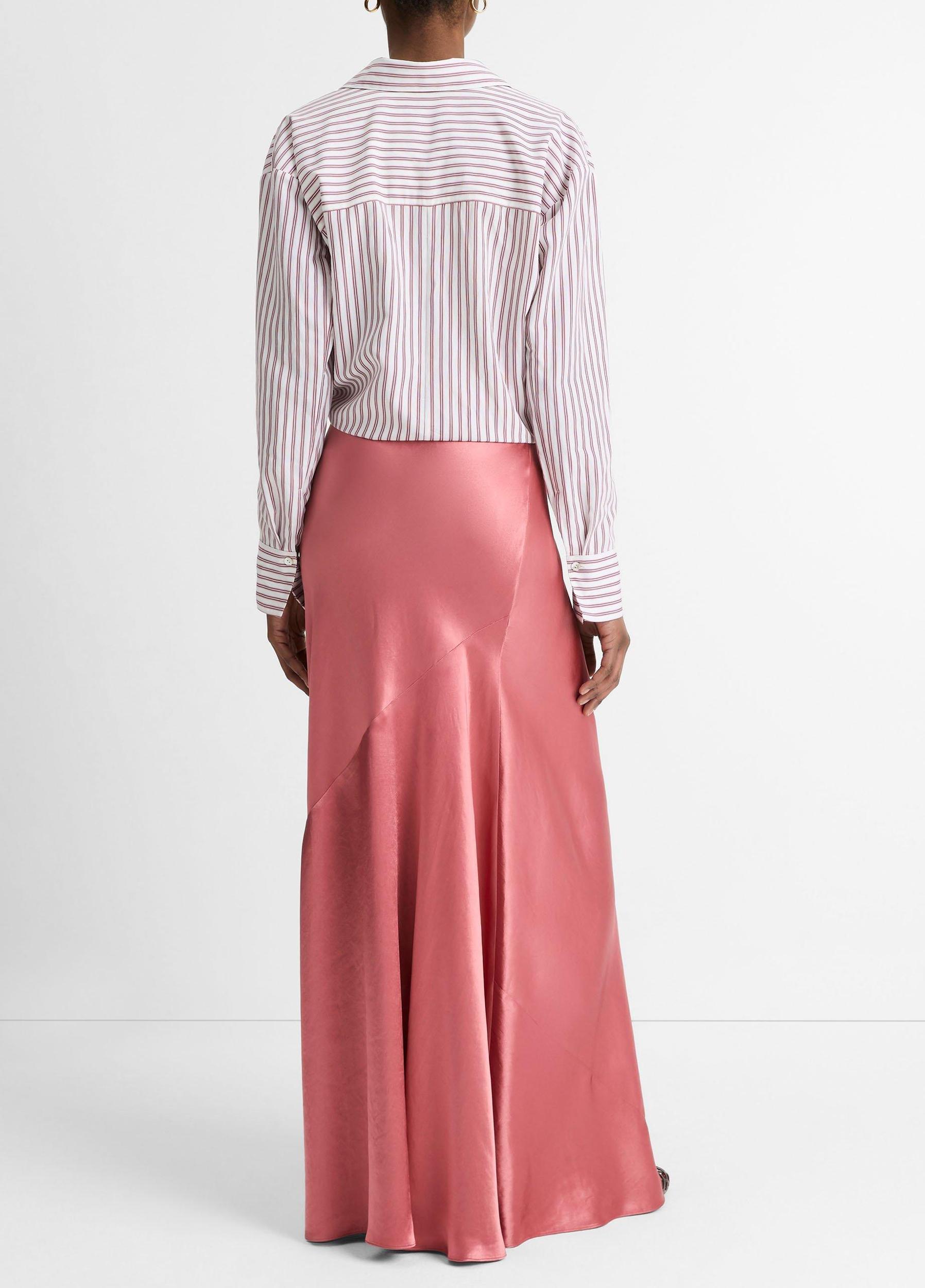 Satin Maxi Skirt Product Image