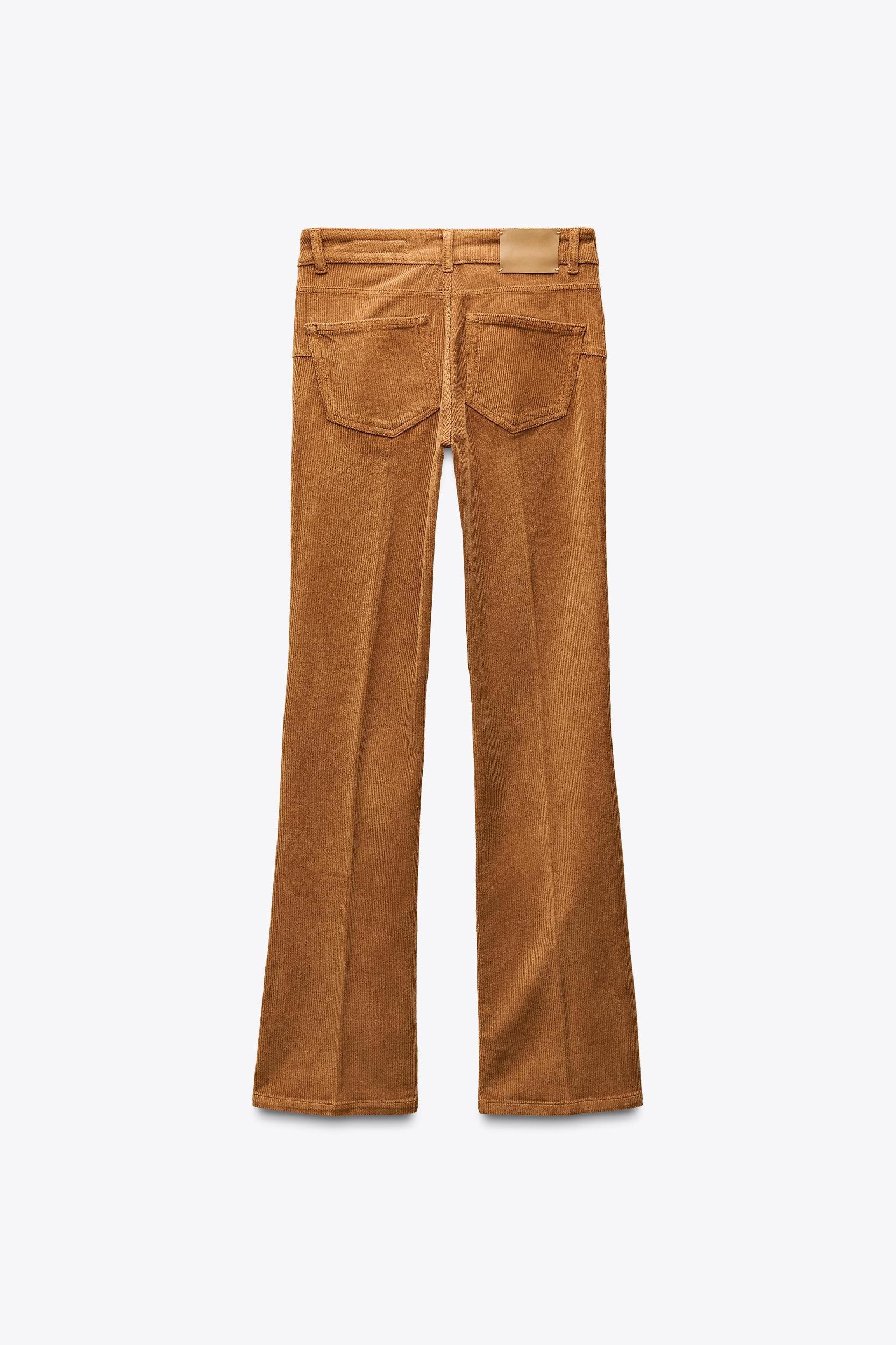 ZW COLLECTION CORDUROY FLARE PANTS Product Image