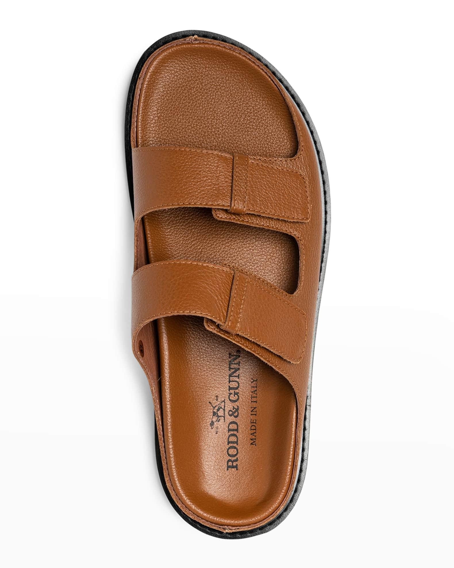 Men's Palm Park Leather Slide Sandals Product Image