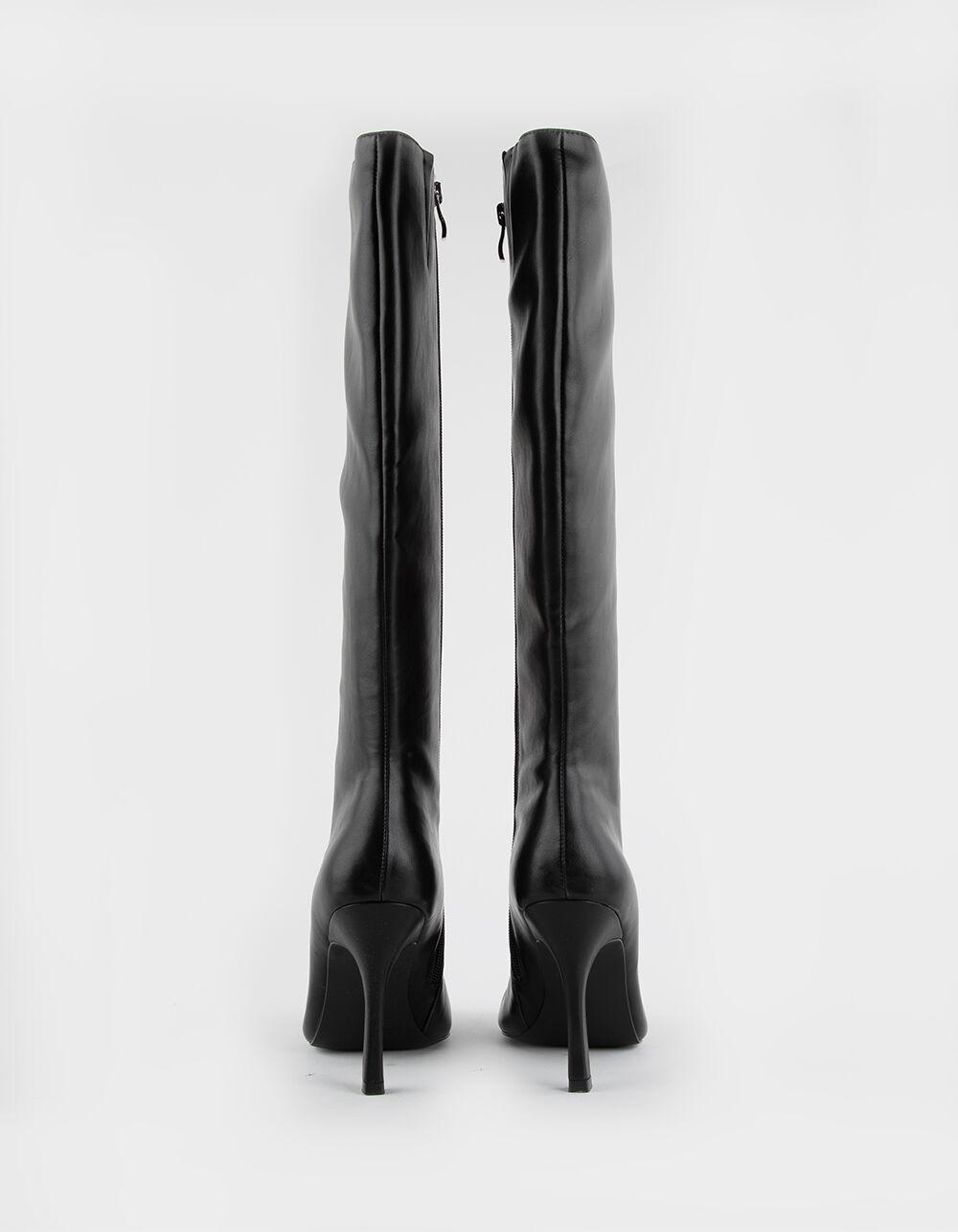 STEVE MADDEN Kalani Womens Tall Dress Boots - BLACK Product Image