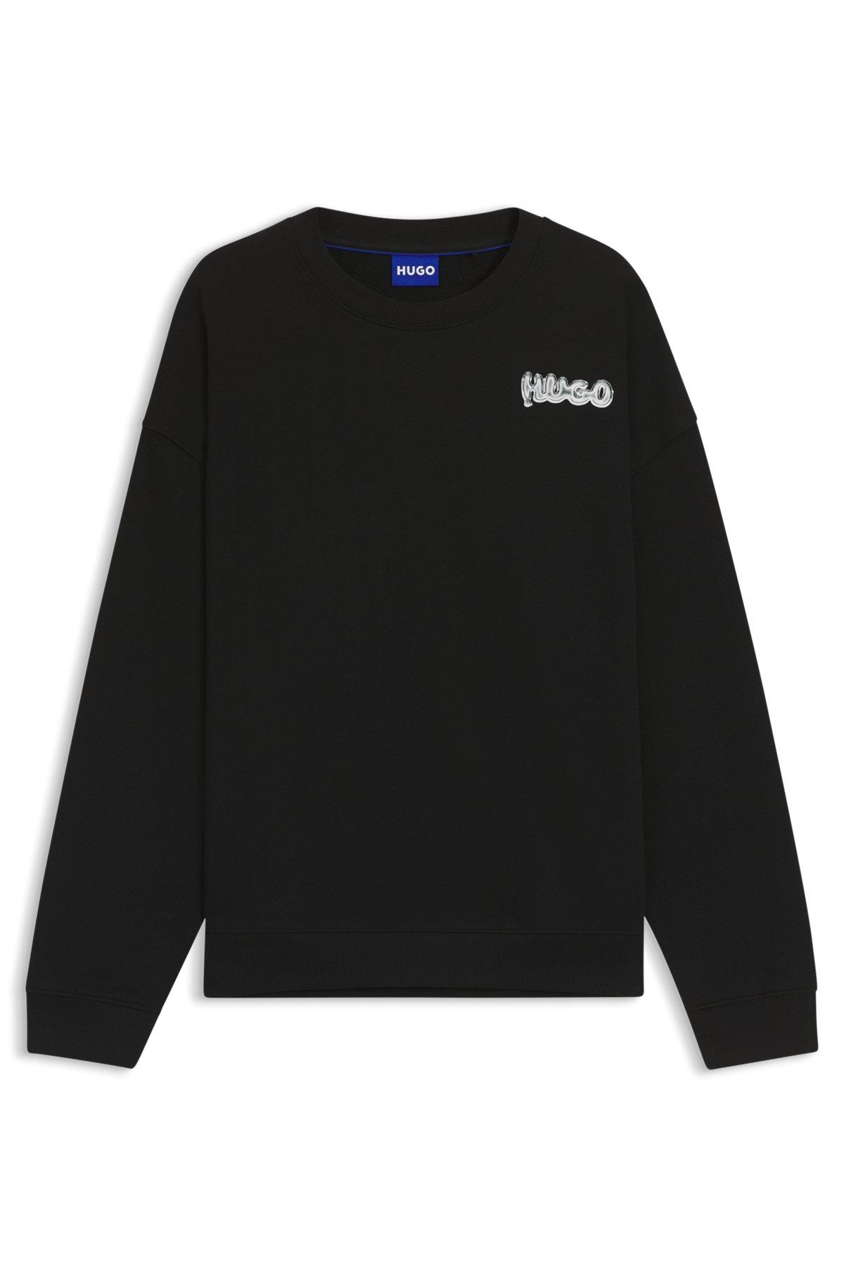 Logo-print sweatshirt in cotton terry Product Image