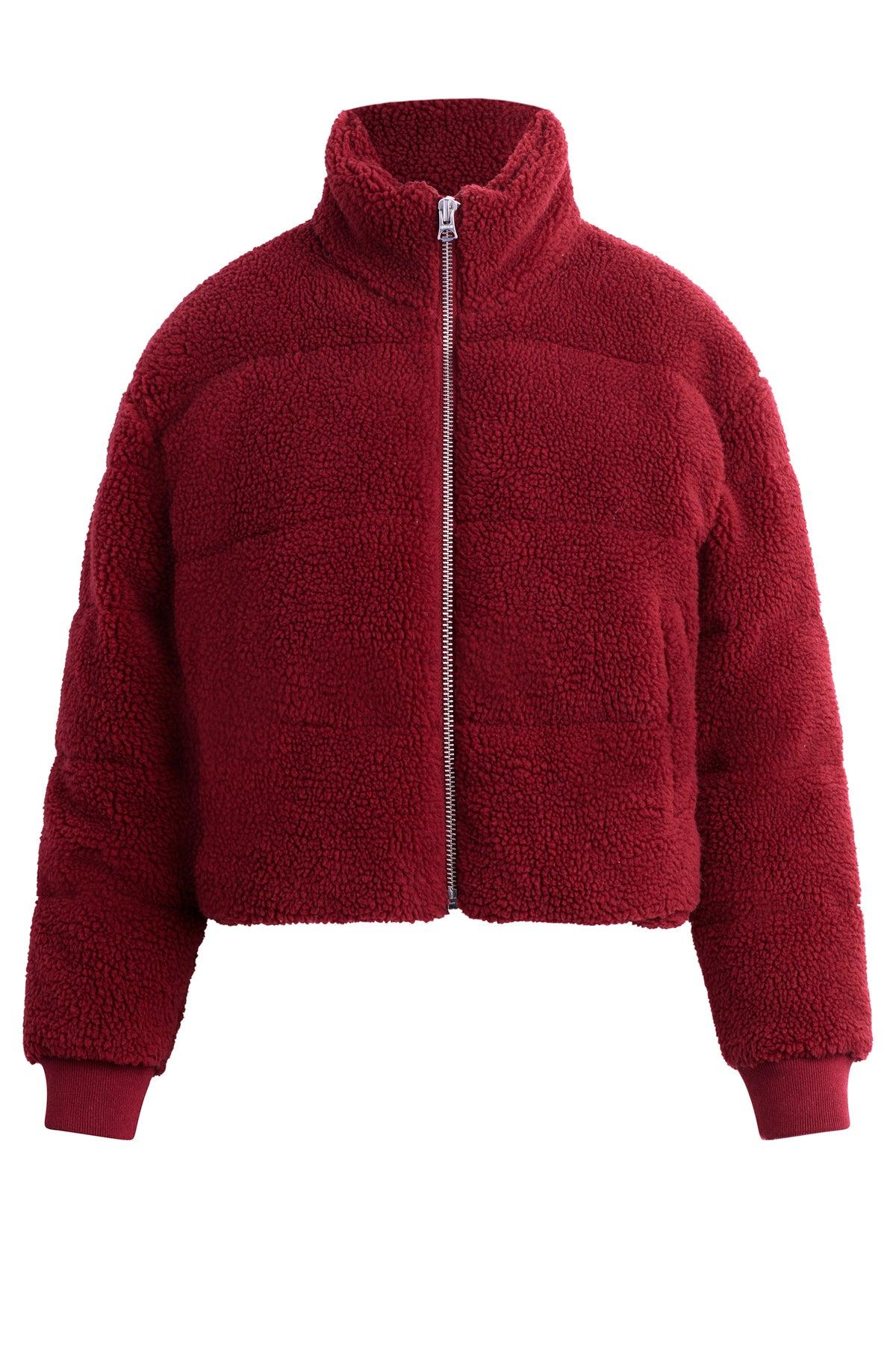 Sherpa Puffer Jacket Female Product Image